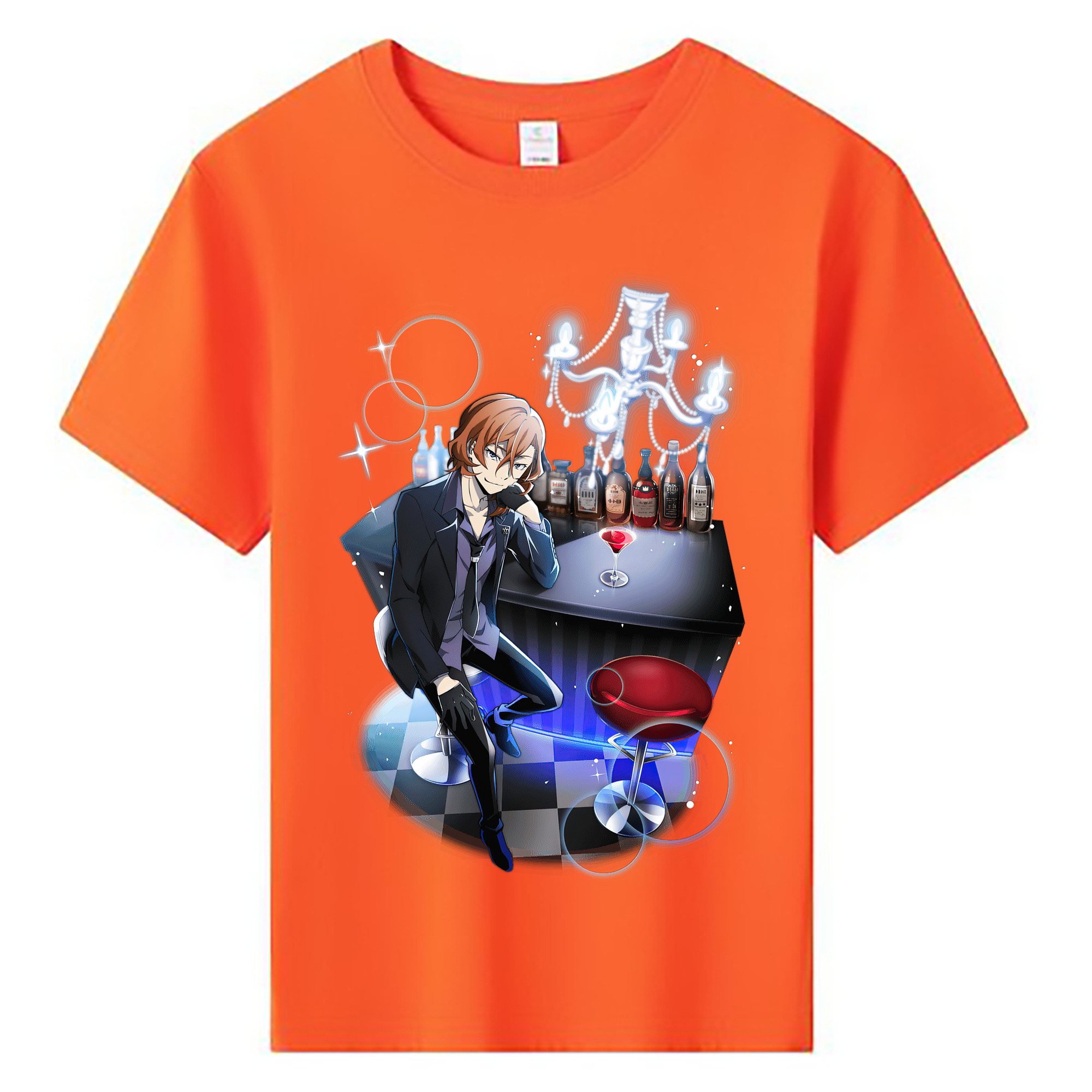 （画像用） 文豪ストレイドッグス Bungo Stray Dogs 綿100％キッズTシャツ（フロントプリント）