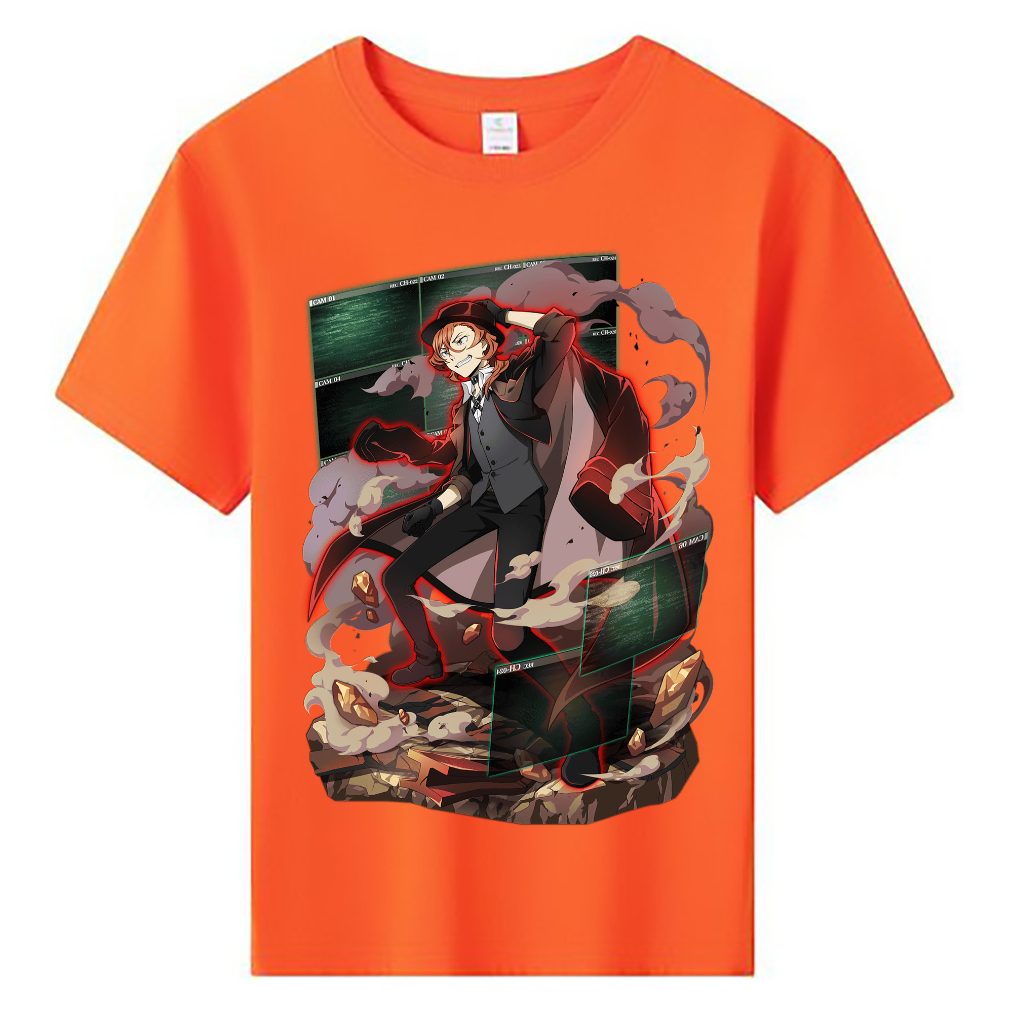 （画像用） 文豪ストレイドッグス Bungo Stray Dogs 綿100％キッズTシャツ（フロントプリント）