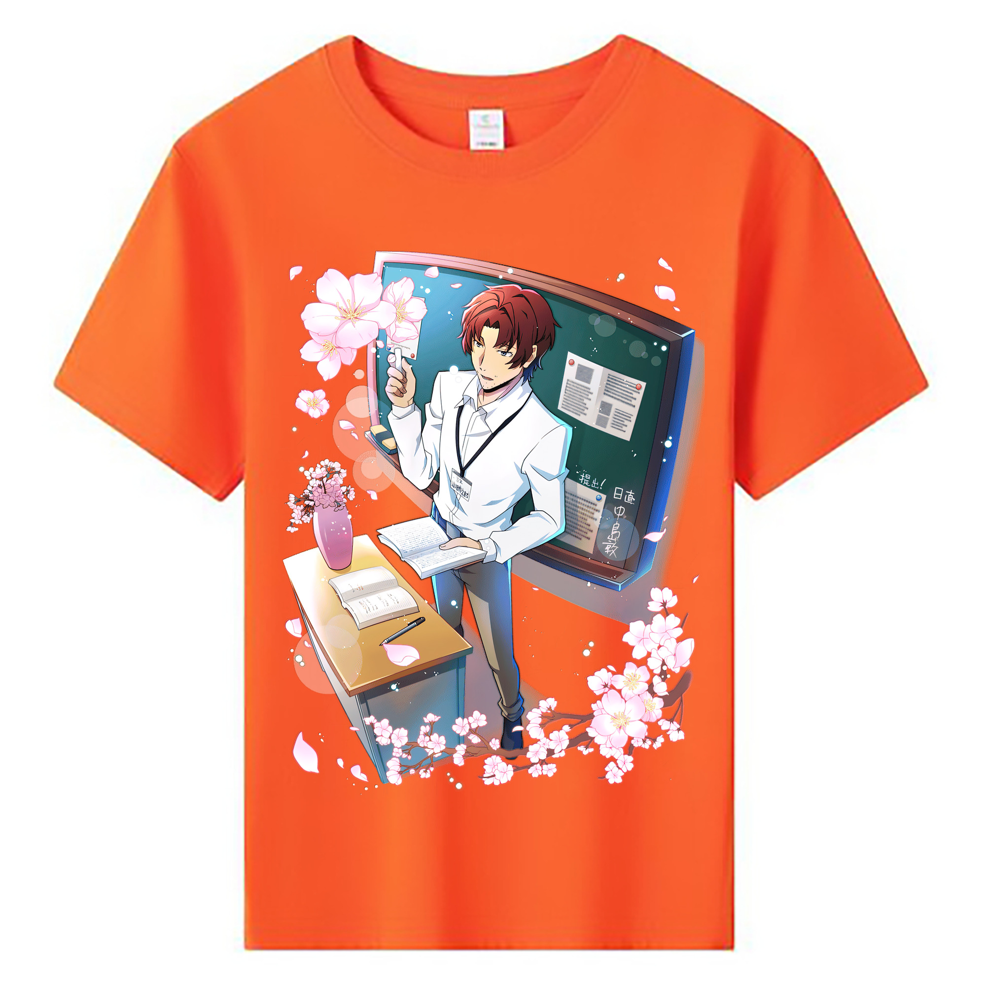 （画像用） 文豪ストレイドッグス Bungo Stray Dogs 綿100％キッズTシャツ（フロントプリント）