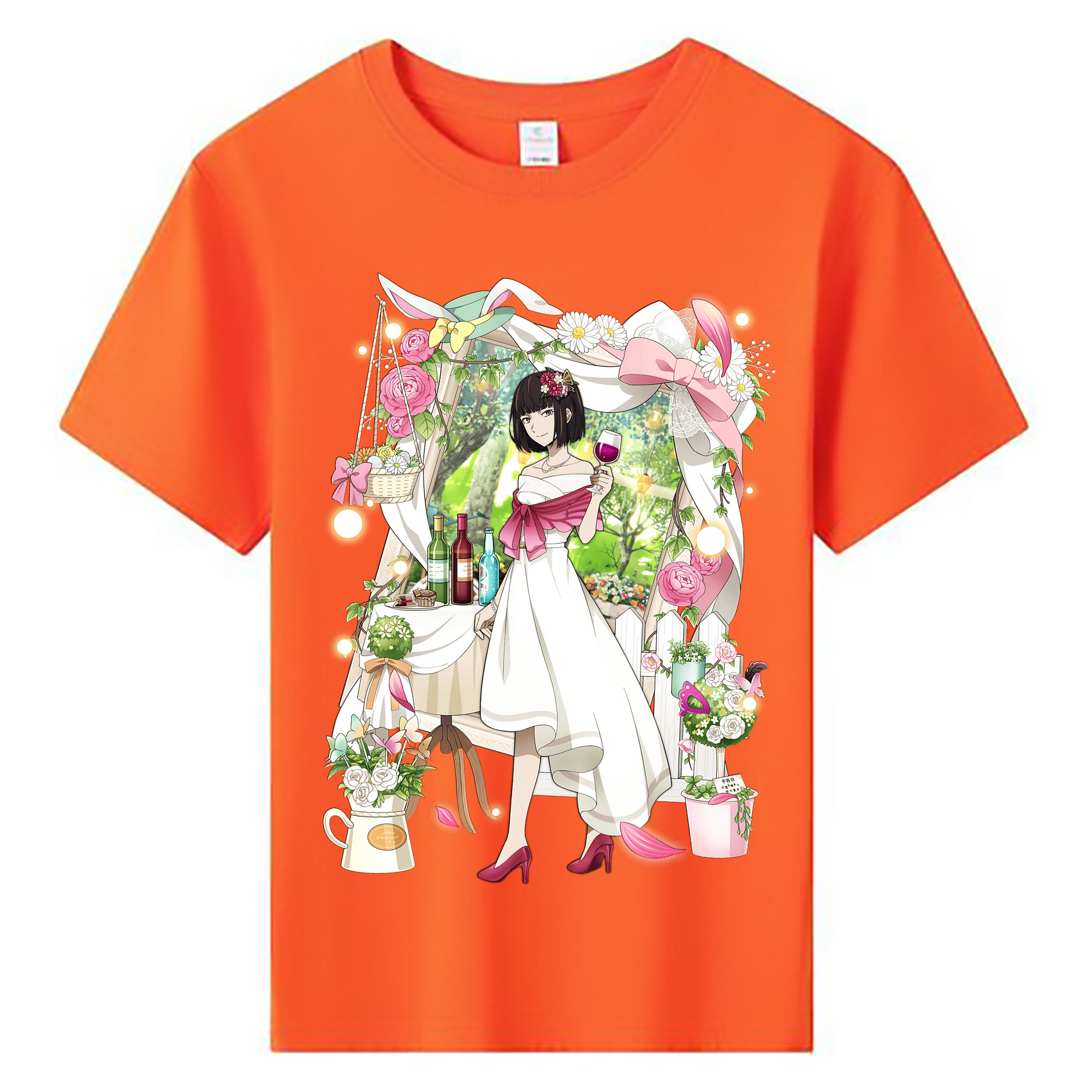 （画像用） 文豪ストレイドッグス Bungo Stray Dogs 綿100％キッズTシャツ（フロントプリント）