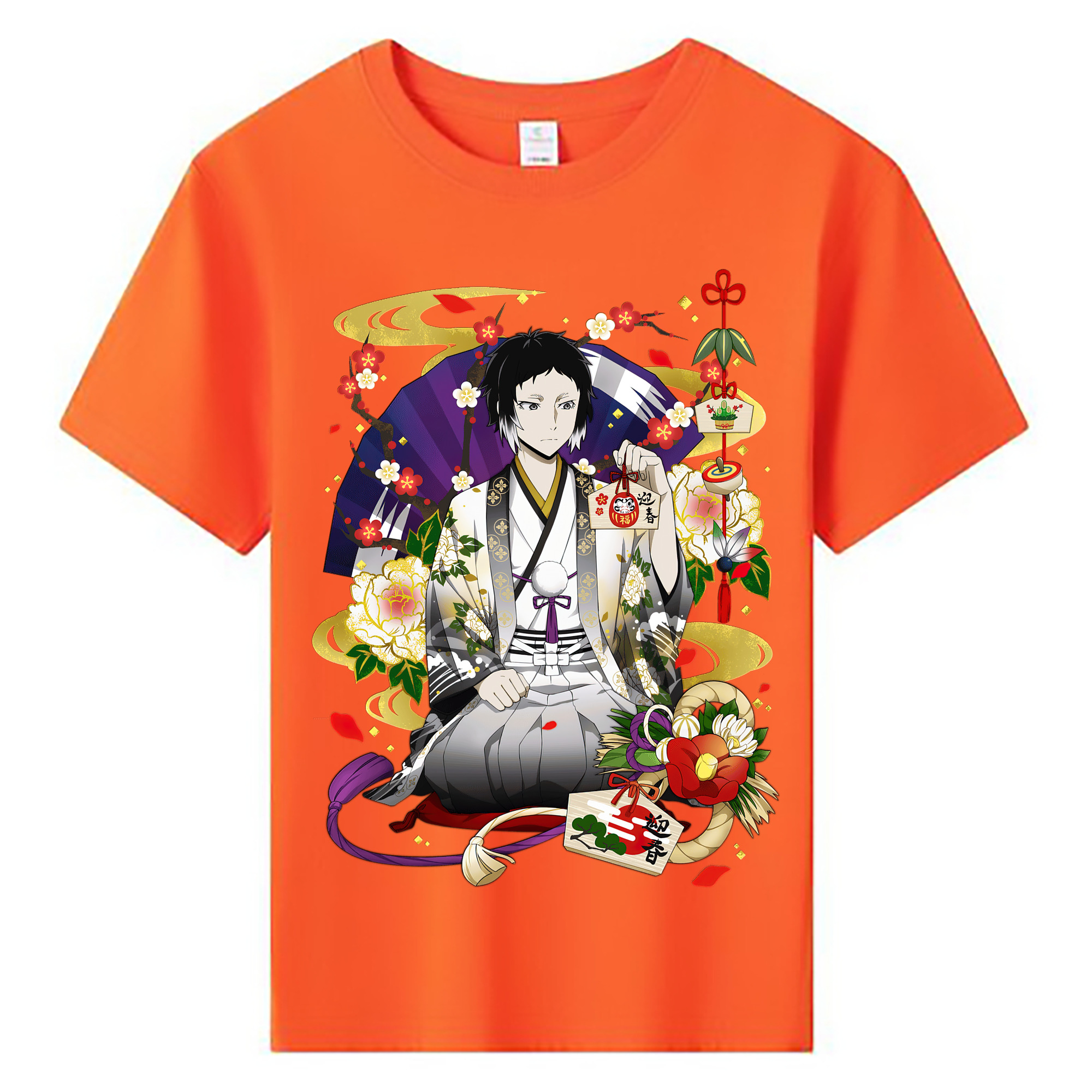 （画像用） 文豪ストレイドッグス Bungo Stray Dogs 綿100％キッズTシャツ（フロントプリント）