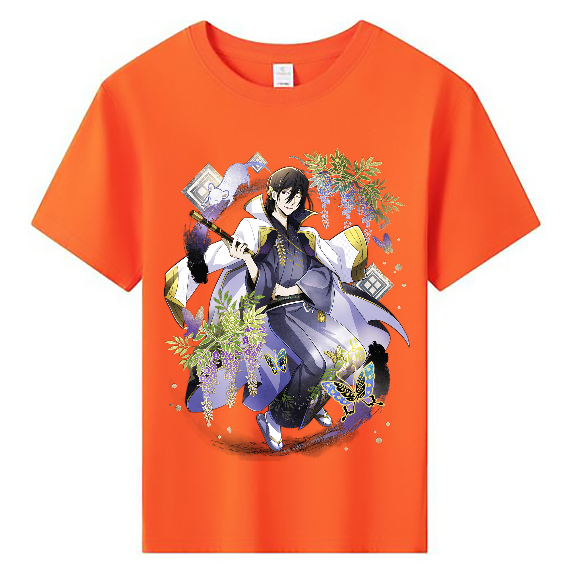（画像用） 文豪ストレイドッグス Bungo Stray Dogs 綿100％キッズTシャツ（フロントプリント）