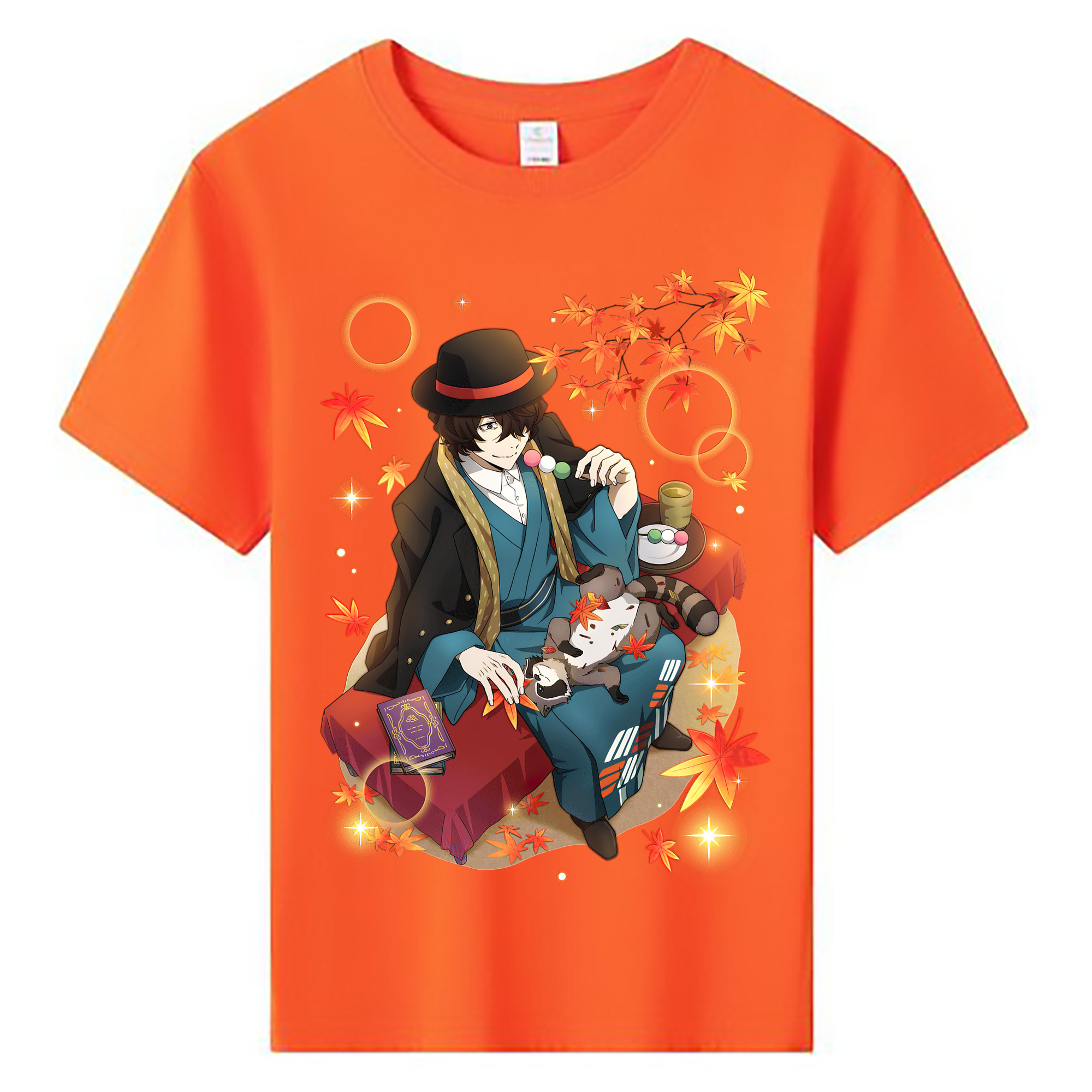 （画像用） 文豪ストレイドッグス Bungo Stray Dogs 綿100％キッズTシャツ（フロントプリント）