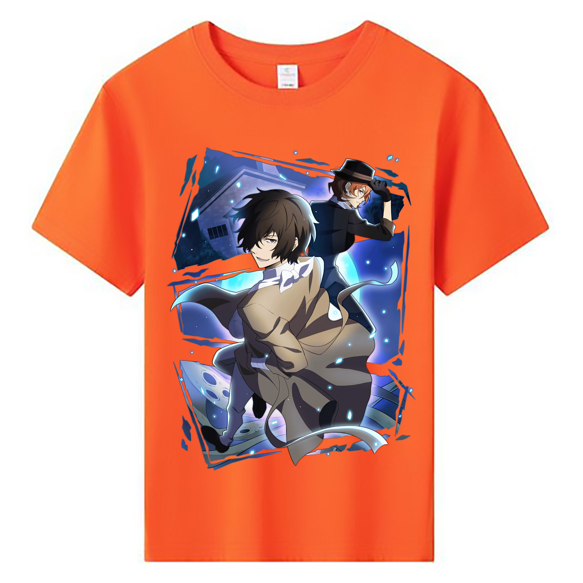 （画像用） 文豪ストレイドッグス Bungo Stray Dogs 綿100％キッズTシャツ（フロントプリント）