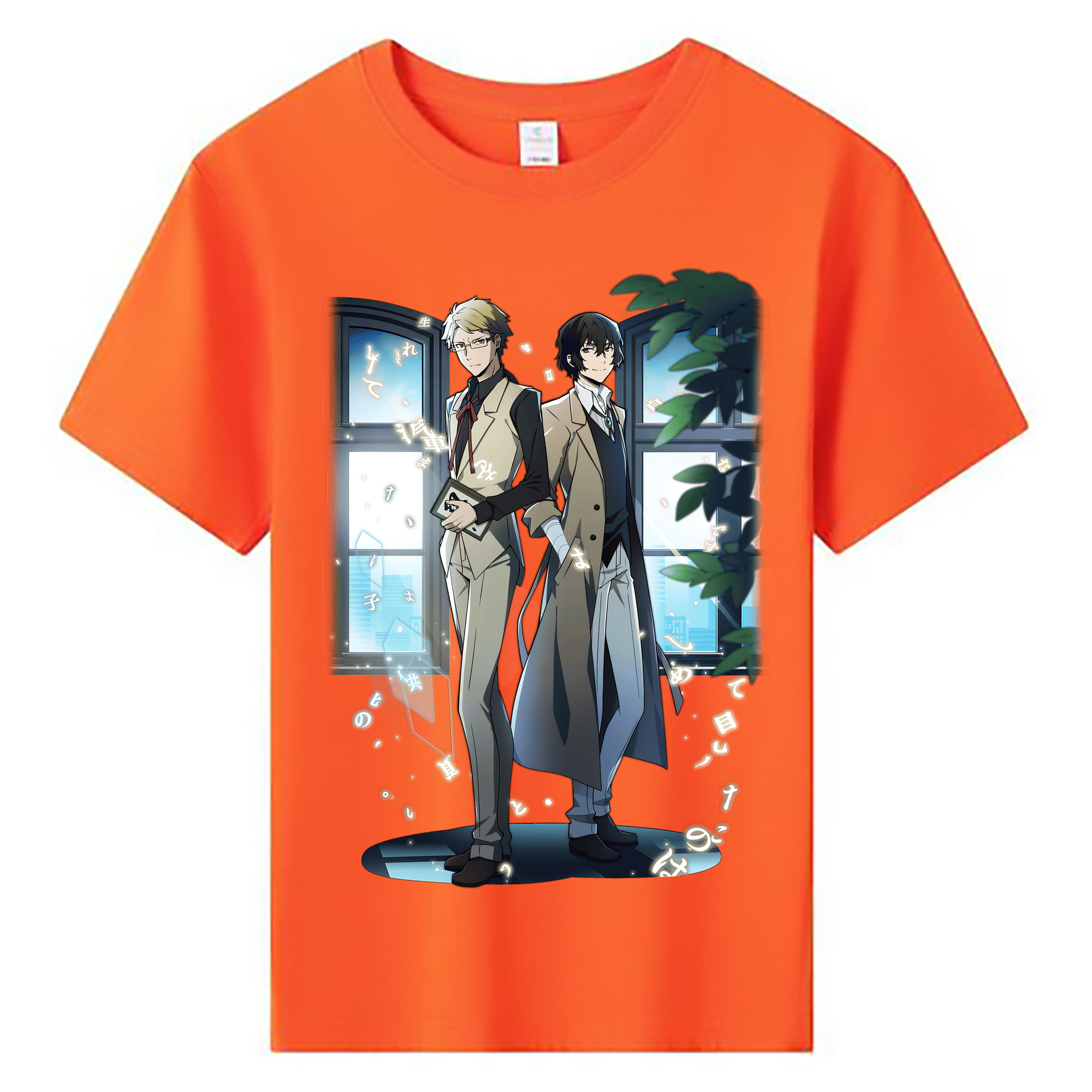 （画像用） 文豪ストレイドッグス Bungo Stray Dogs 綿100％キッズTシャツ（フロントプリント）