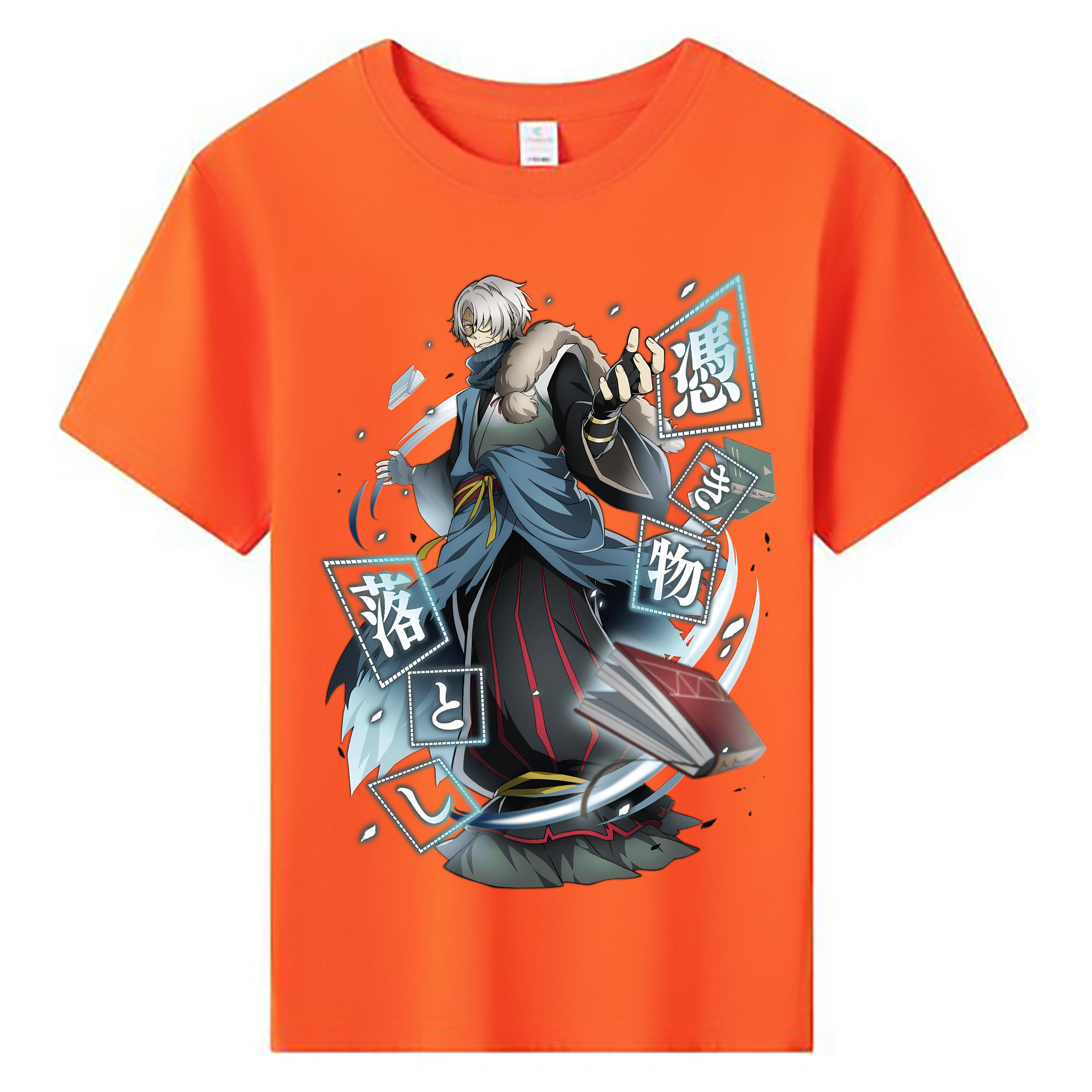 （画像用） 文豪ストレイドッグス Bungo Stray Dogs 綿100％キッズTシャツ（フロントプリント）