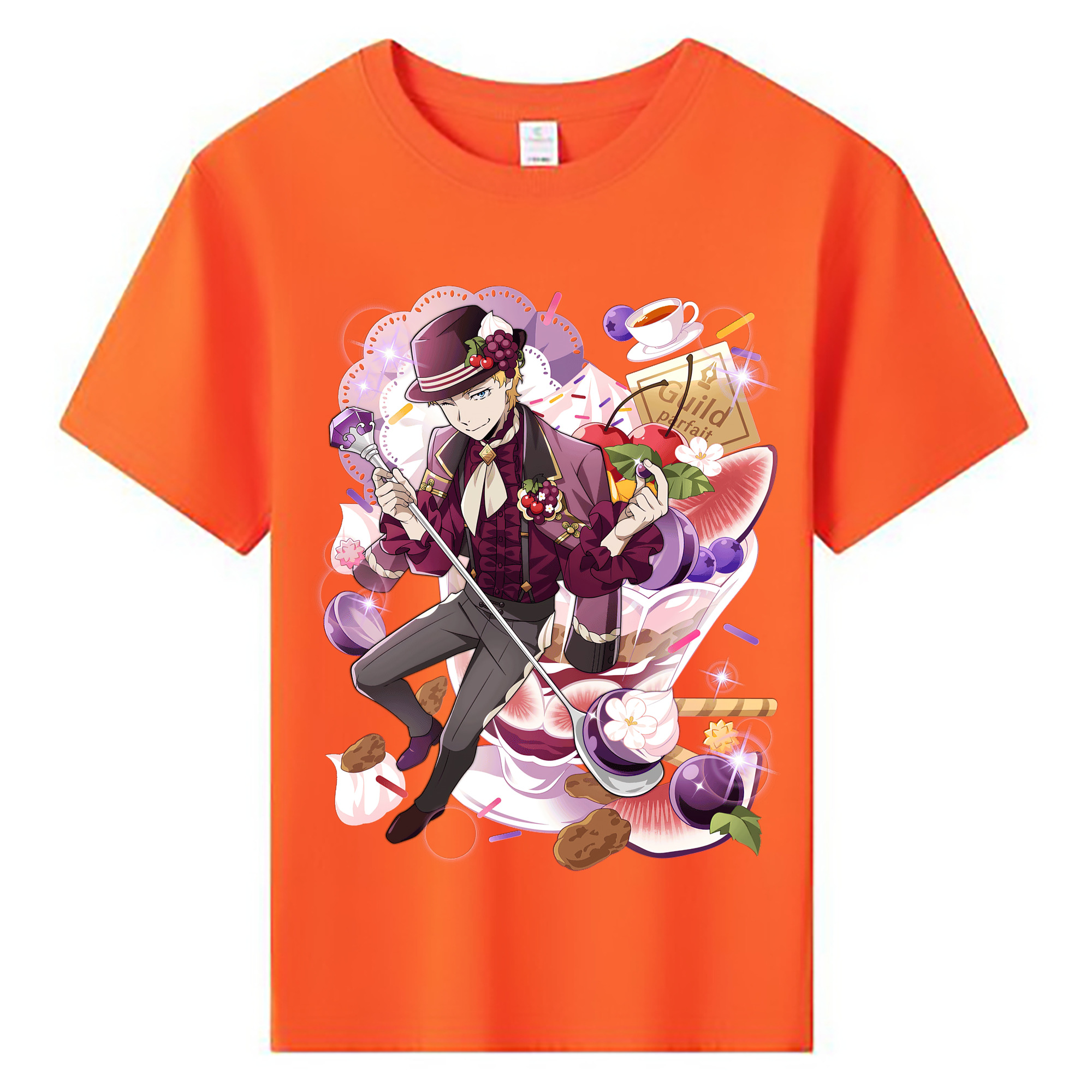 （画像用） 文豪ストレイドッグス Bungo Stray Dogs 綿100％キッズTシャツ（フロントプリント）