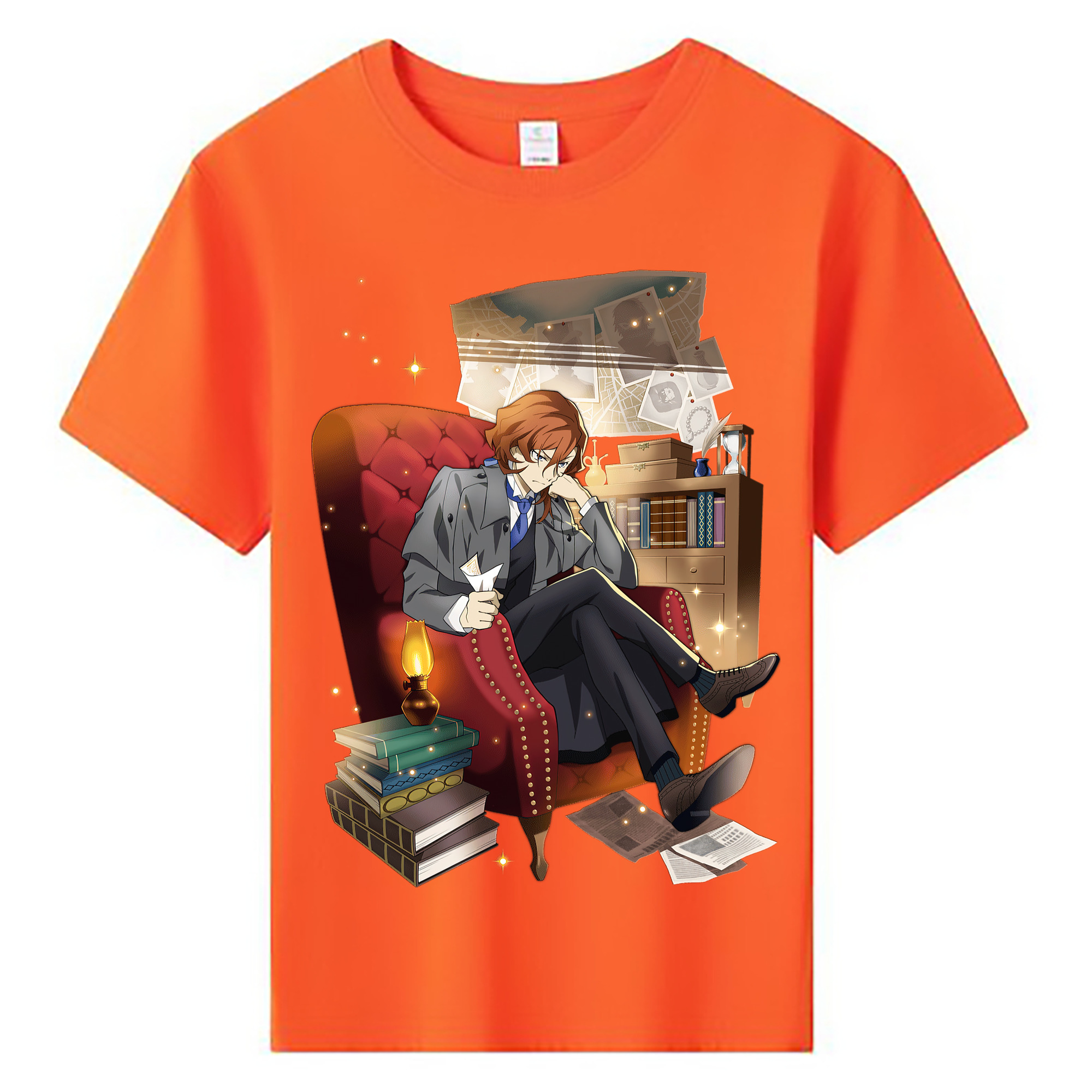 （画像用） 文豪ストレイドッグス Bungo Stray Dogs 綿100％キッズTシャツ（フロントプリント）