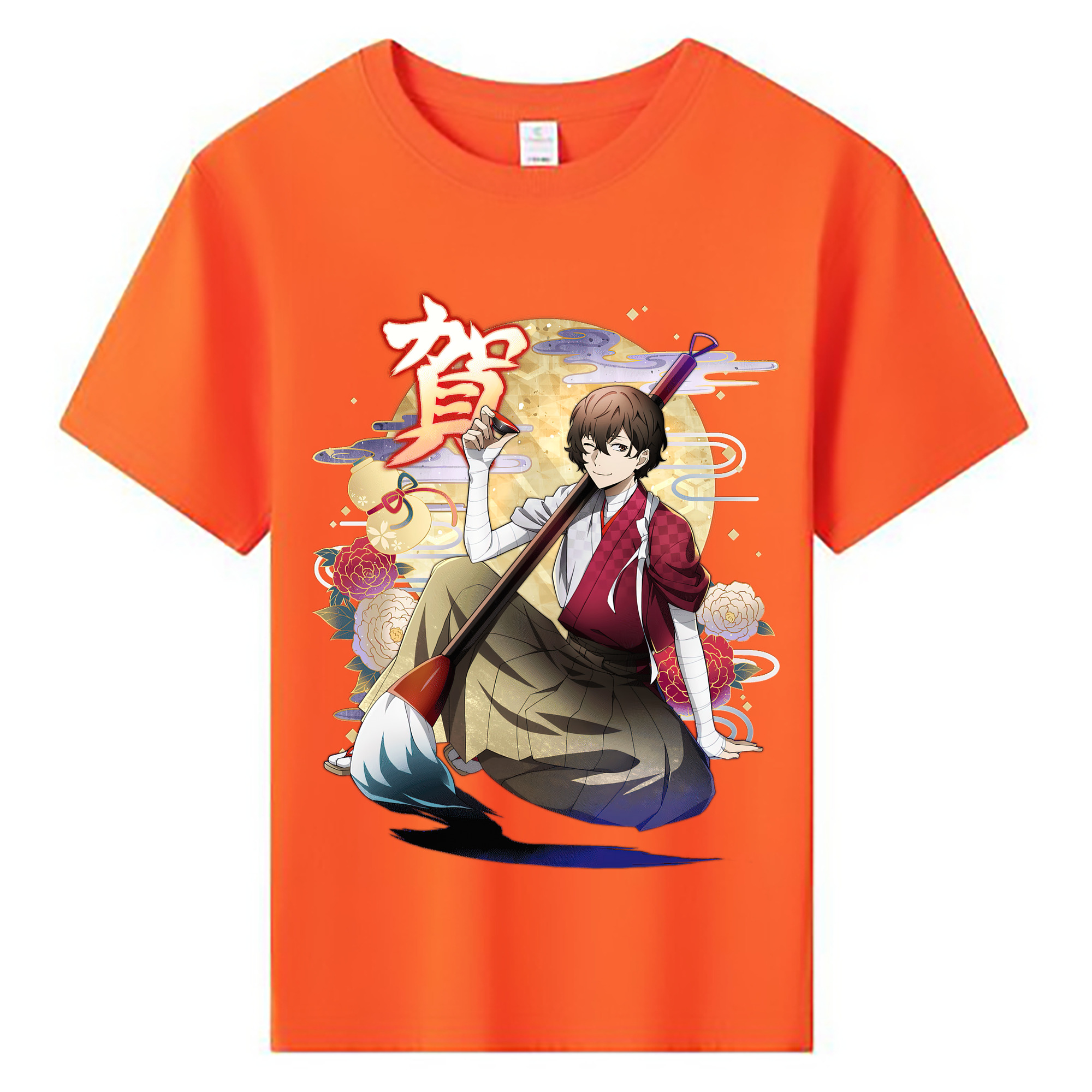 （画像用） 文豪ストレイドッグス Bungo Stray Dogs 綿100％キッズTシャツ（フロントプリント）