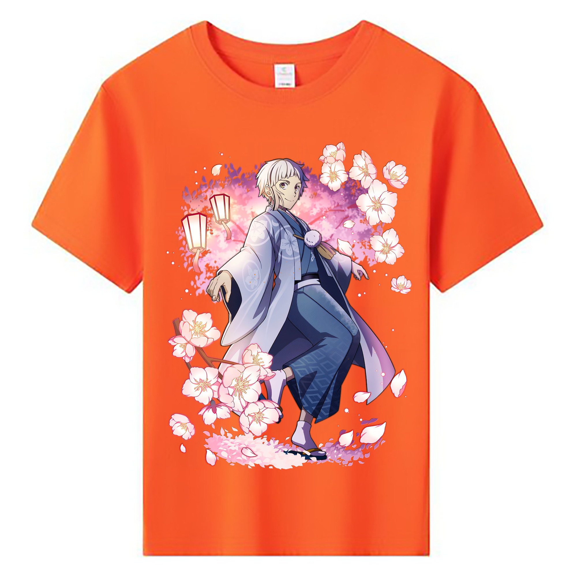 （画像用） 文豪ストレイドッグス Bungo Stray Dogs 綿100％キッズTシャツ（フロントプリント）