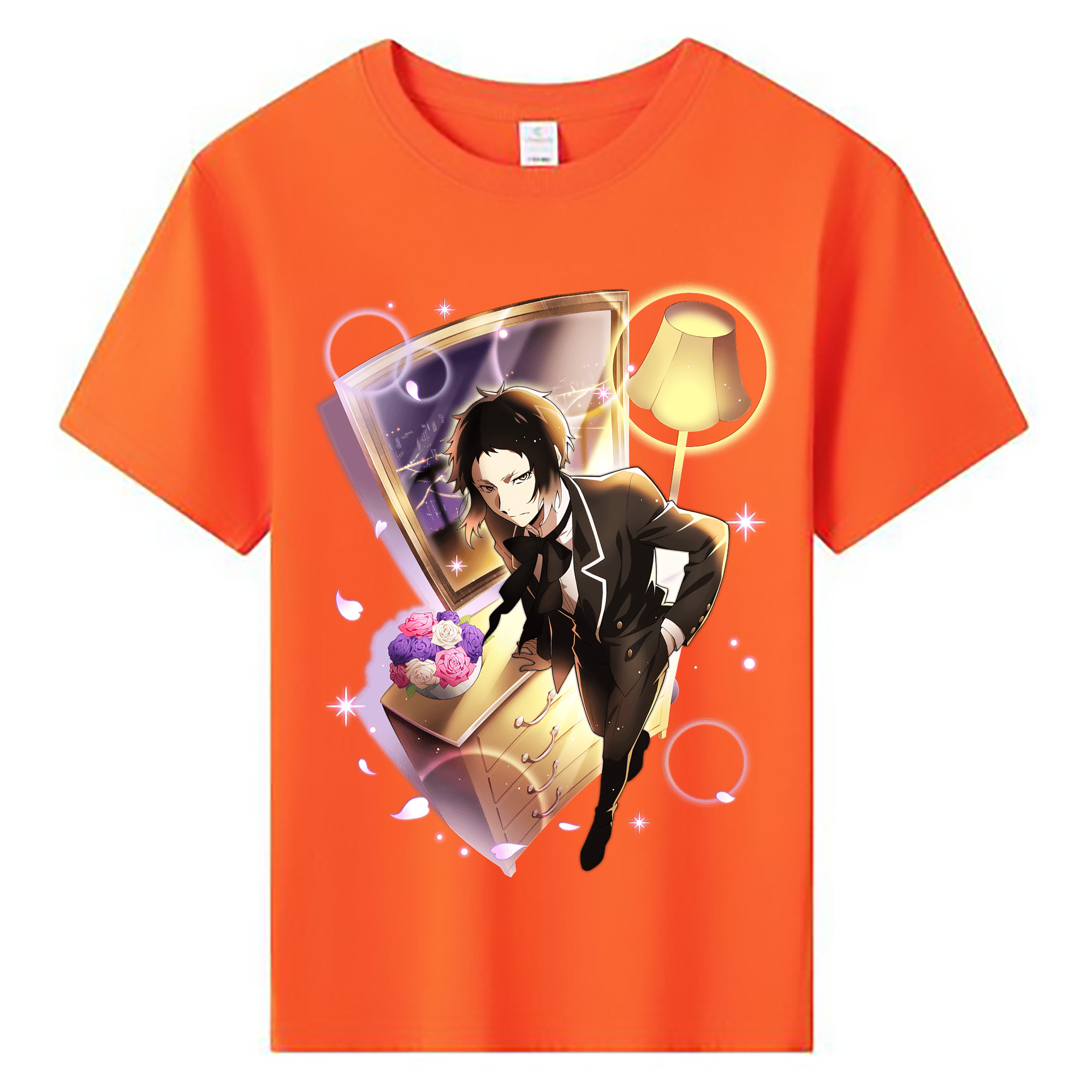 （画像用） 文豪ストレイドッグス Bungo Stray Dogs 綿100％キッズTシャツ（フロントプリント）