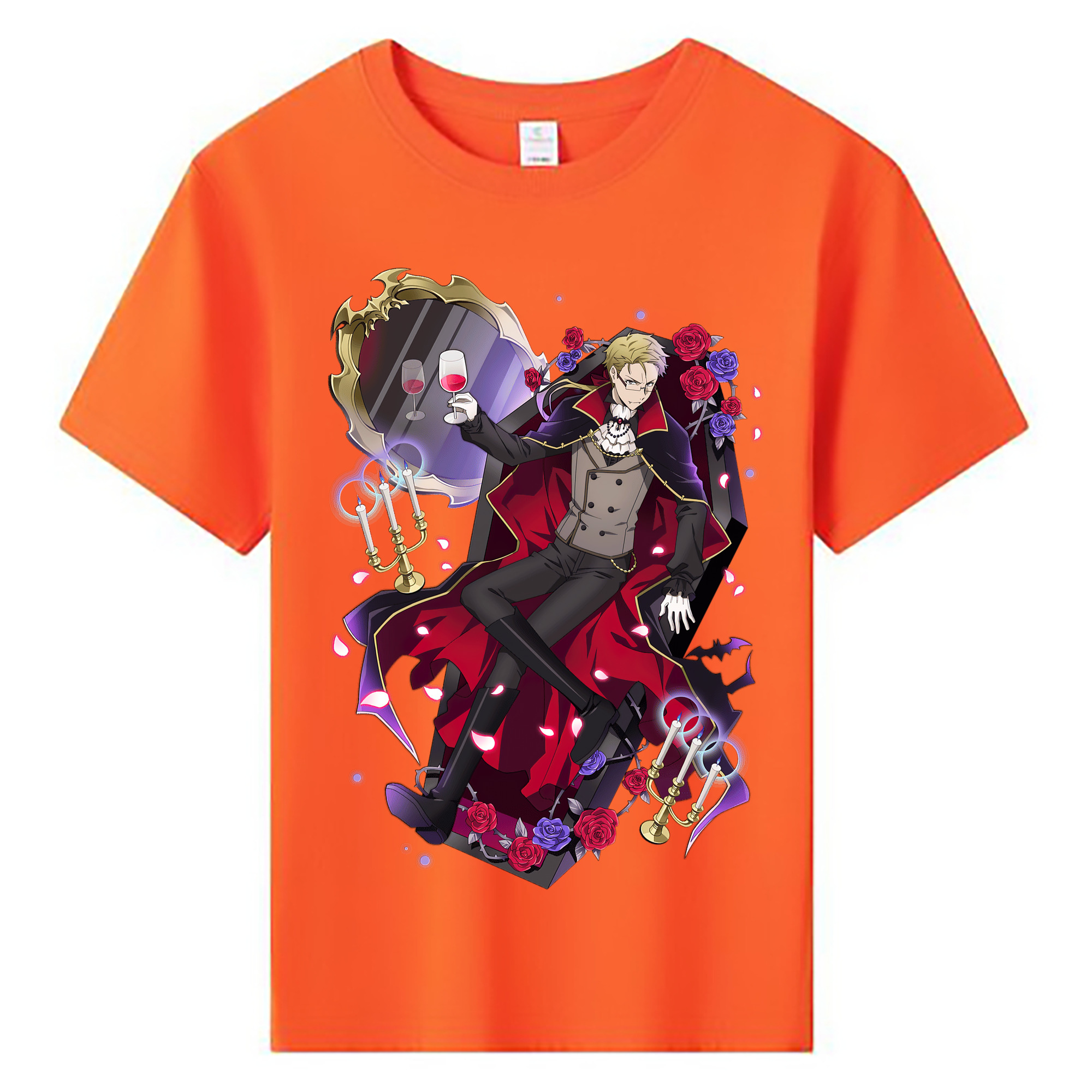 （画像用） 文豪ストレイドッグス Bungo Stray Dogs 綿100％キッズTシャツ（フロントプリント）