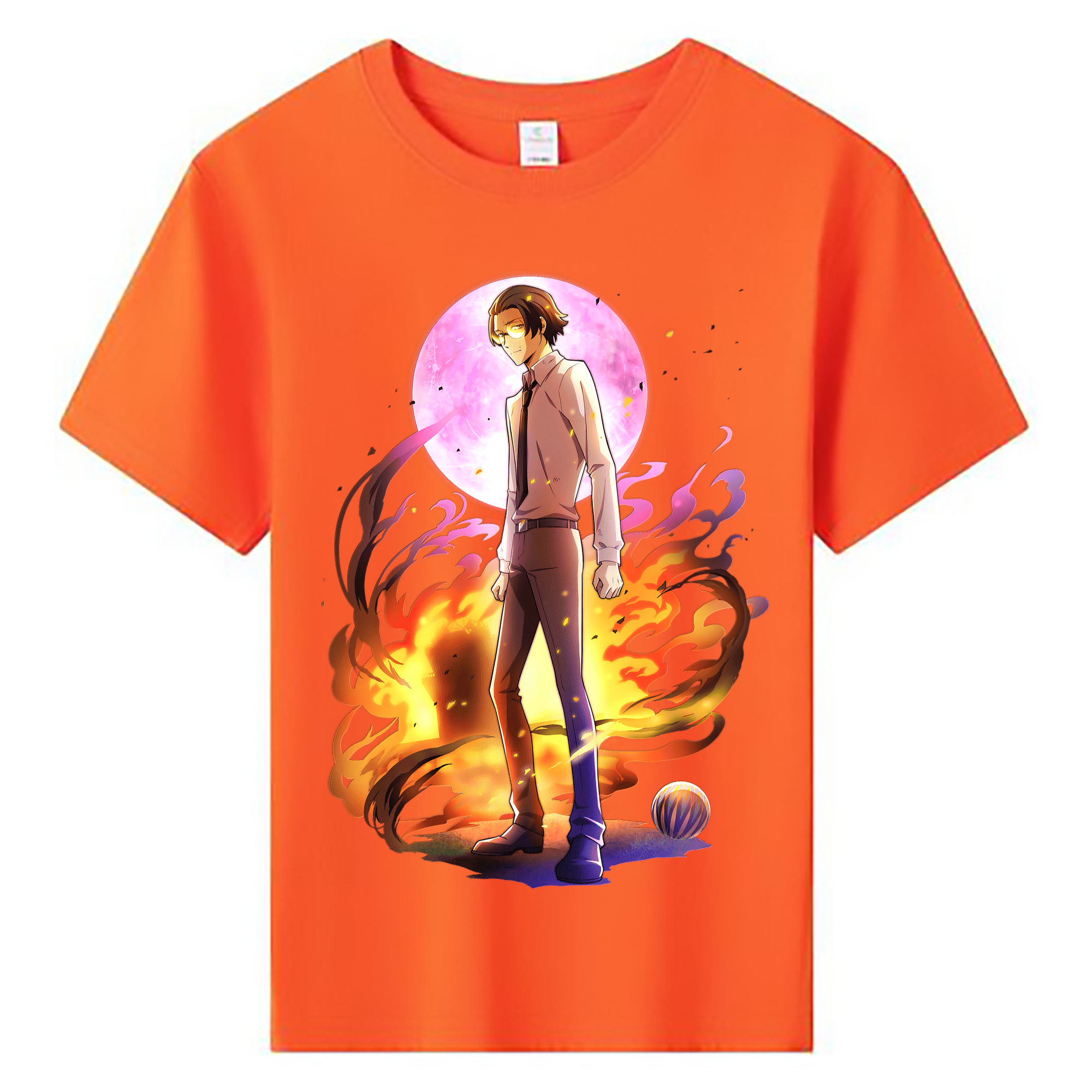 （画像用） 文豪ストレイドッグス Bungo Stray Dogs 綿100％キッズTシャツ（フロントプリント）