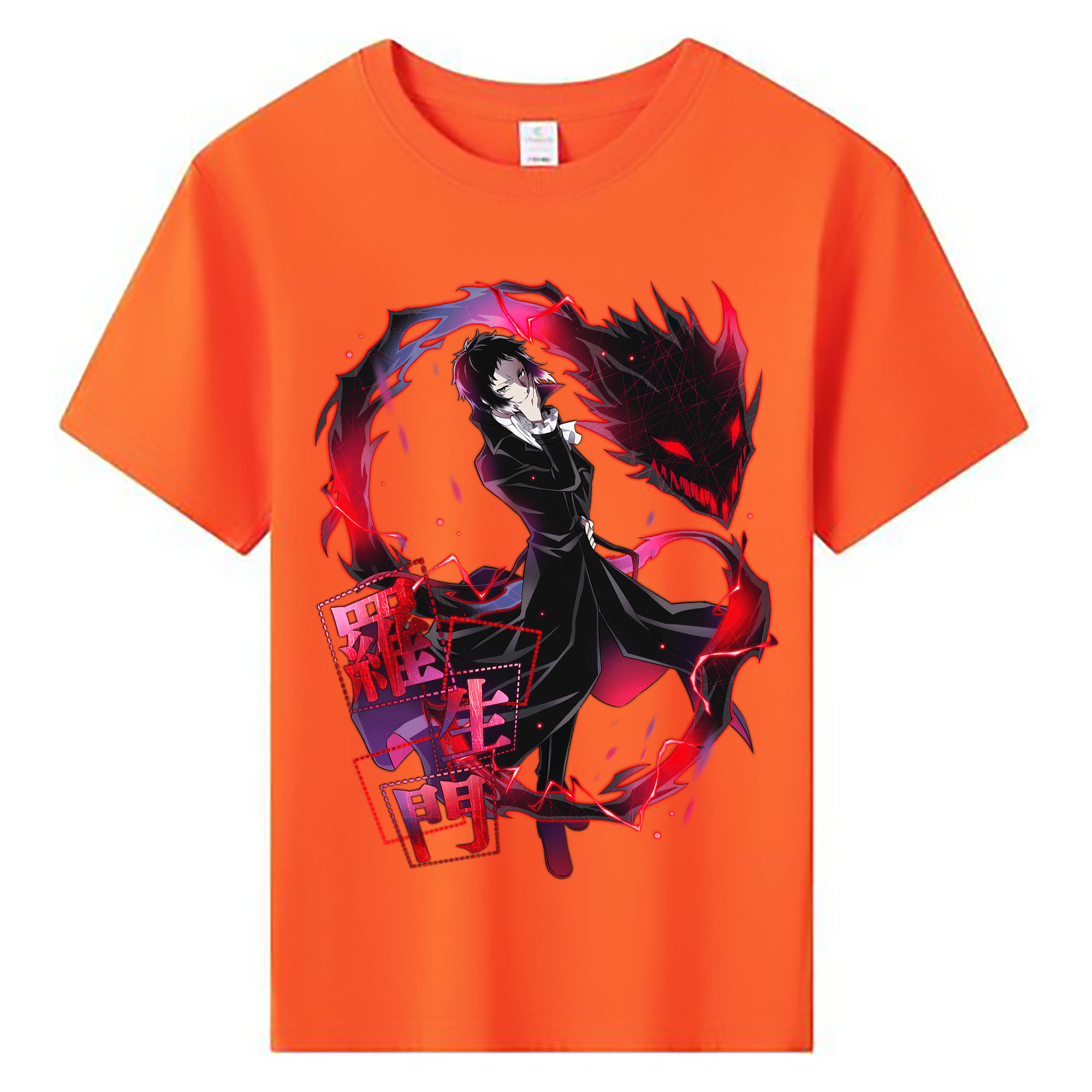 （画像用） 文豪ストレイドッグス Bungo Stray Dogs 綿100％キッズTシャツ（フロントプリント）