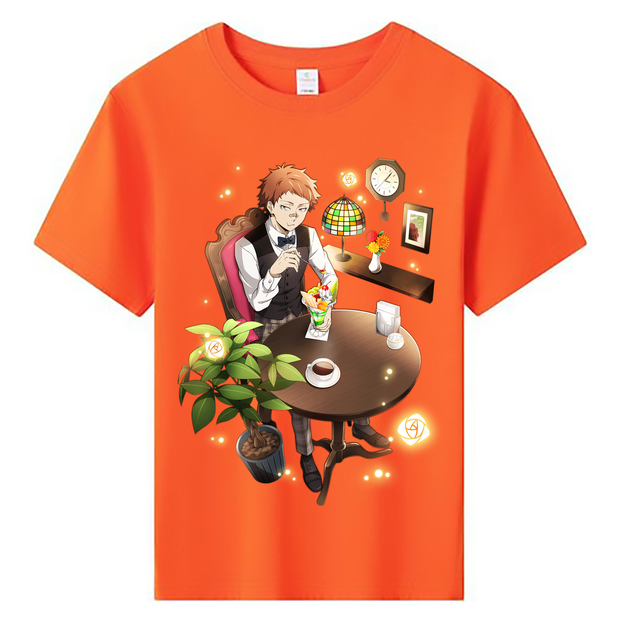 （画像用） 文豪ストレイドッグス Bungo Stray Dogs 綿100％キッズTシャツ（フロントプリント）