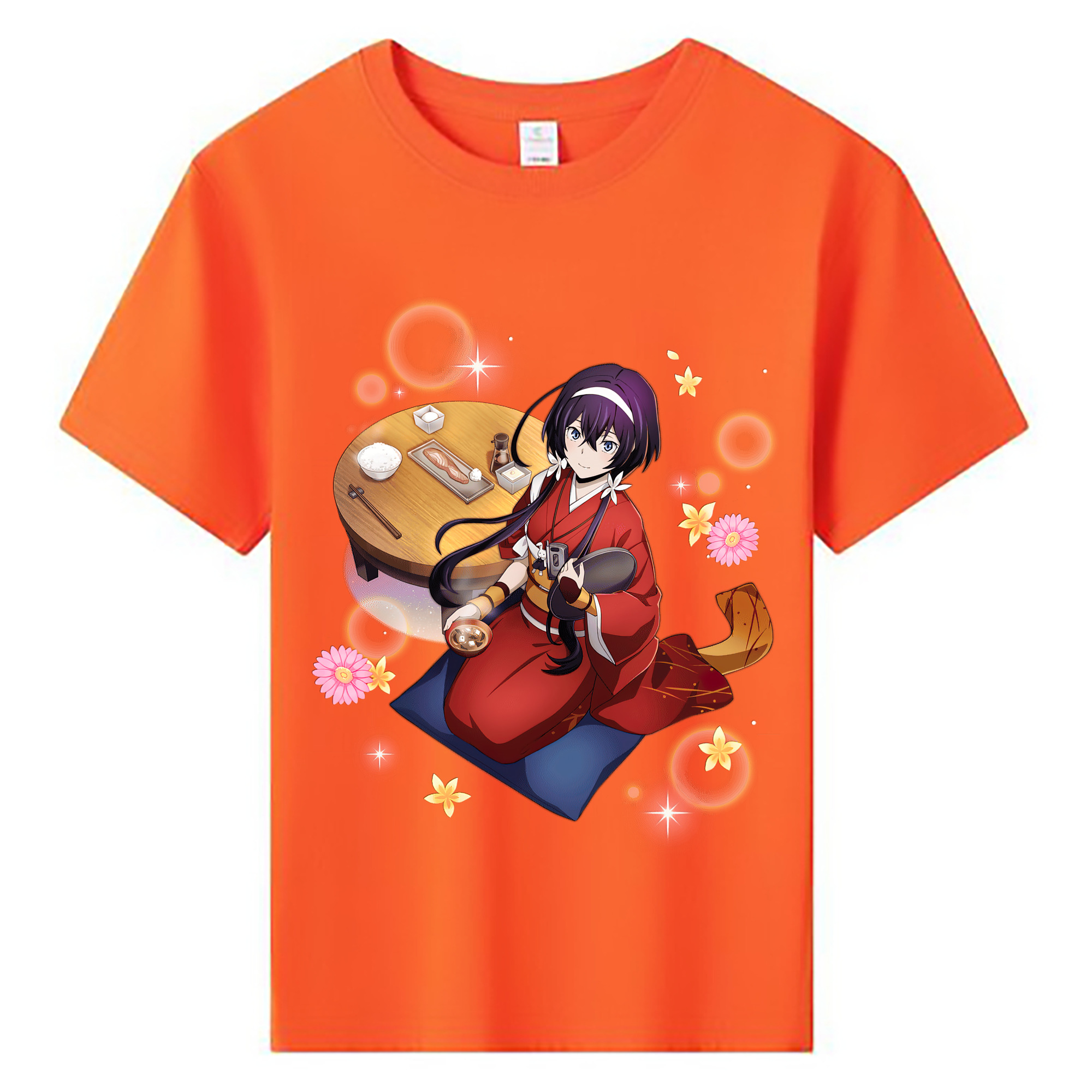 （画像用） 文豪ストレイドッグス Bungo Stray Dogs 綿100％キッズTシャツ（フロントプリント）