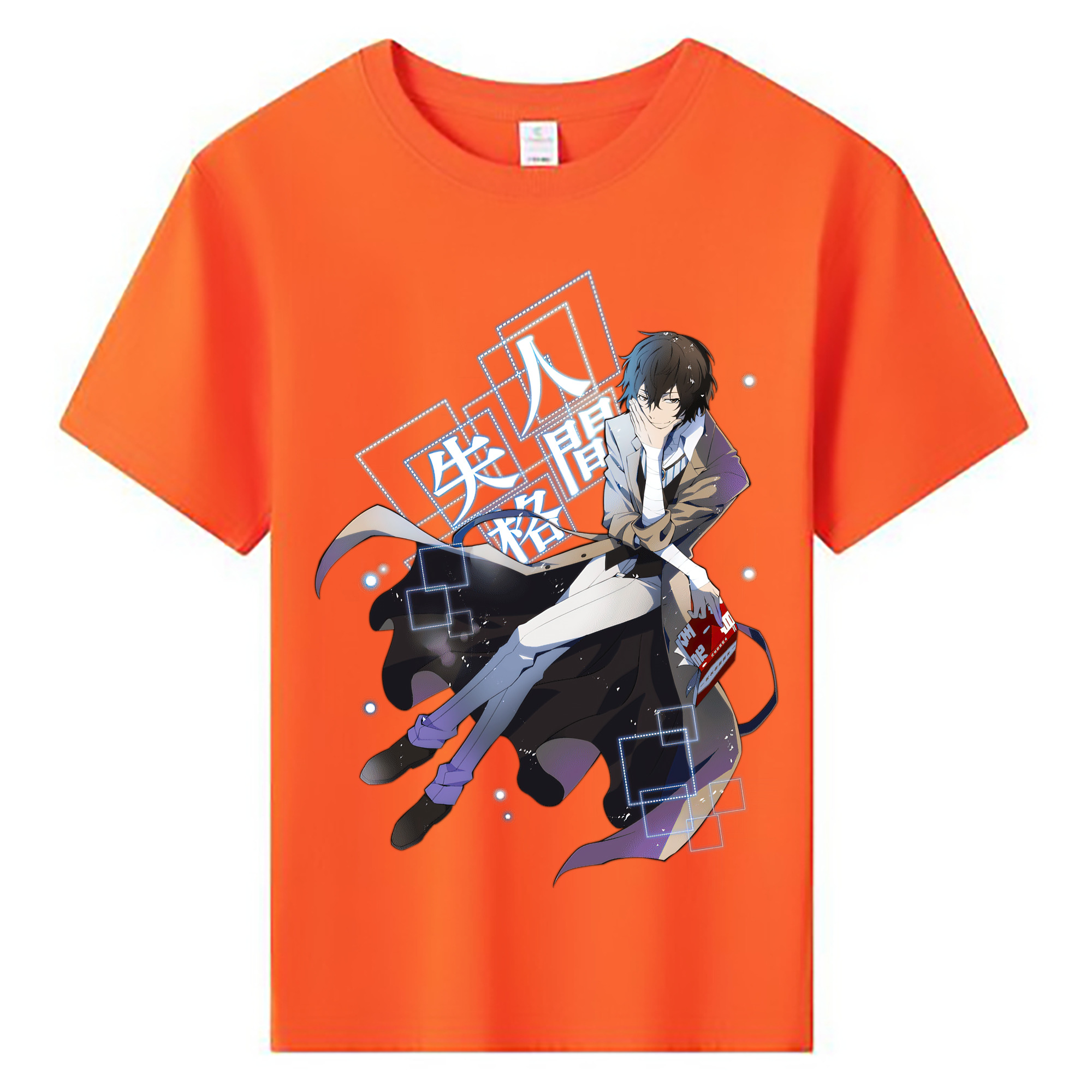 （画像用） 文豪ストレイドッグス Bungo Stray Dogs 綿100％キッズTシャツ（フロントプリント）