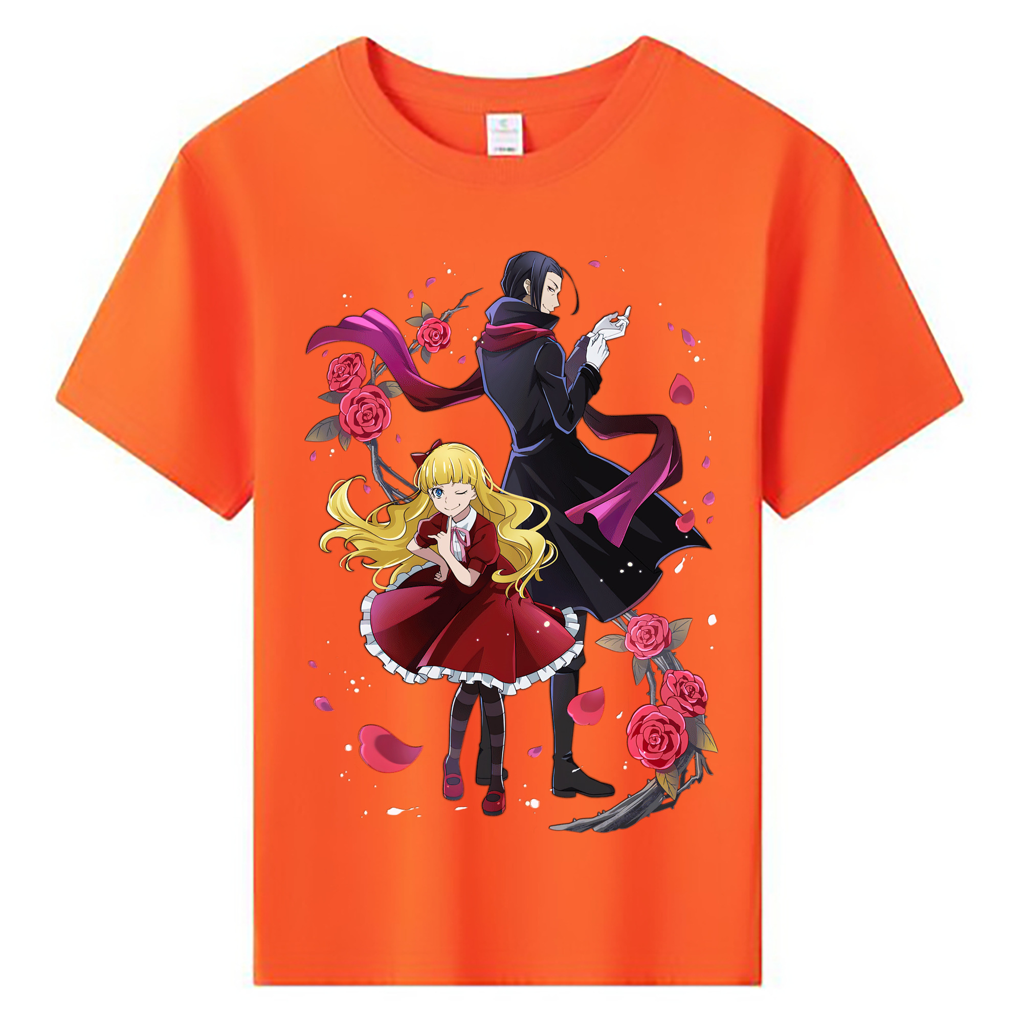 （画像用） 文豪ストレイドッグス Bungo Stray Dogs 綿100％キッズTシャツ（フロントプリント）