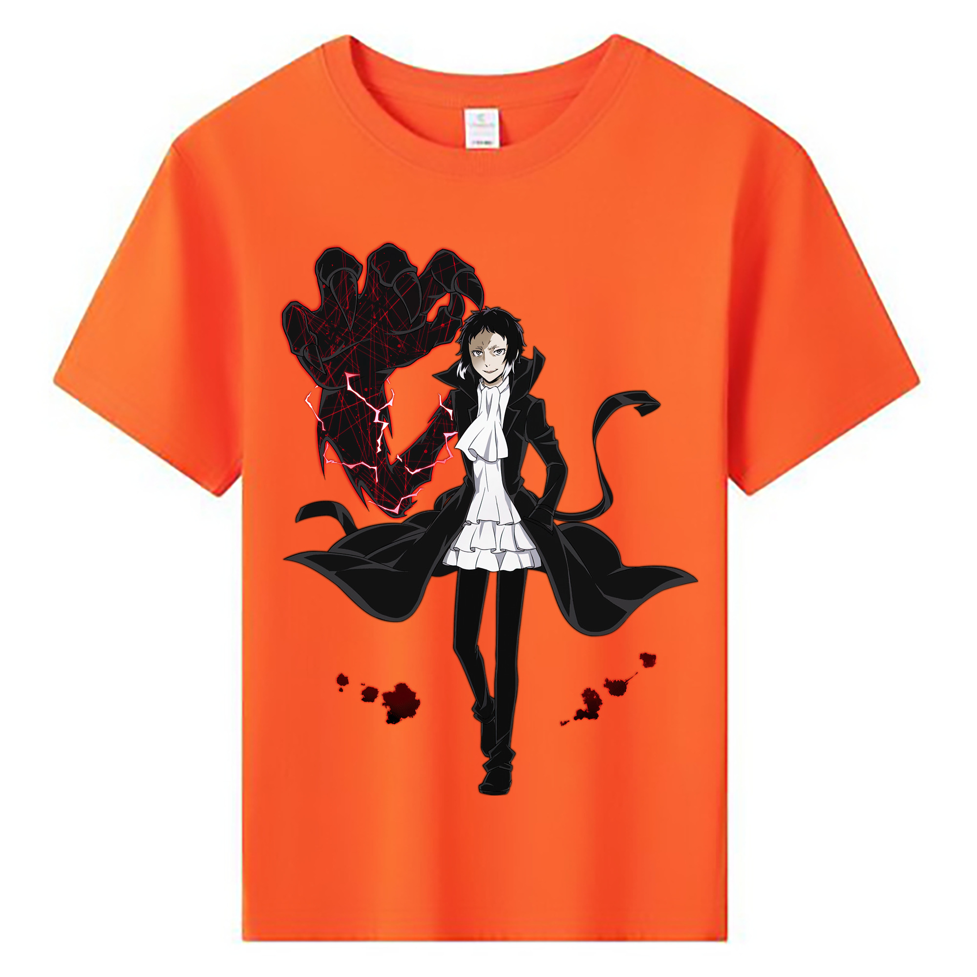（画像用） 文豪ストレイドッグス Bungo Stray Dogs 綿100％キッズTシャツ（フロントプリント）
