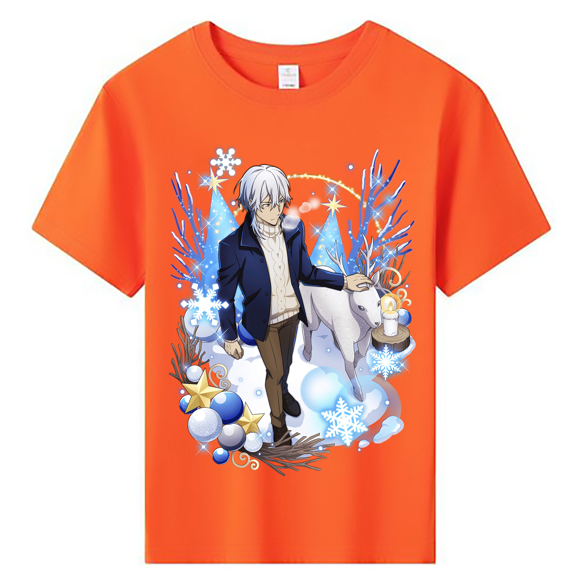 （画像用） 文豪ストレイドッグス Bungo Stray Dogs 綿100％キッズTシャツ（フロントプリント）