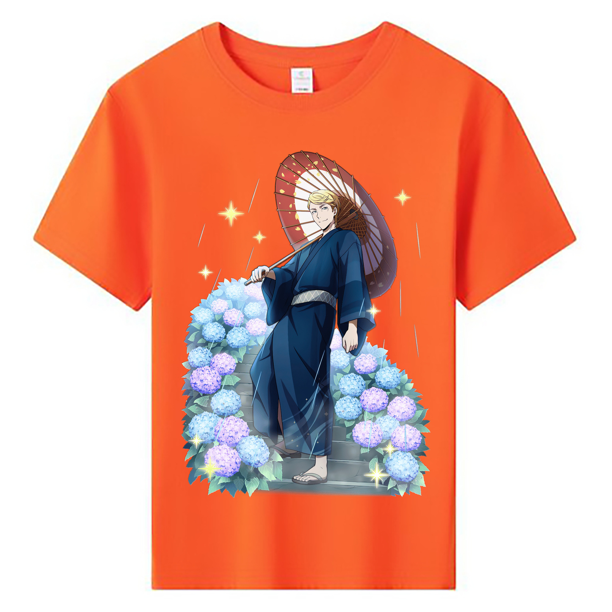 （画像用） 文豪ストレイドッグス Bungo Stray Dogs 綿100％キッズTシャツ（フロントプリント）