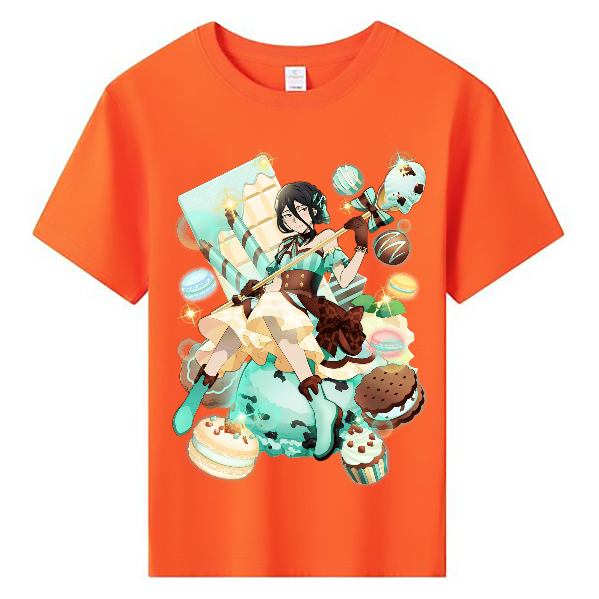 （画像用） 文豪ストレイドッグス Bungo Stray Dogs 綿100％キッズTシャツ（フロントプリント）