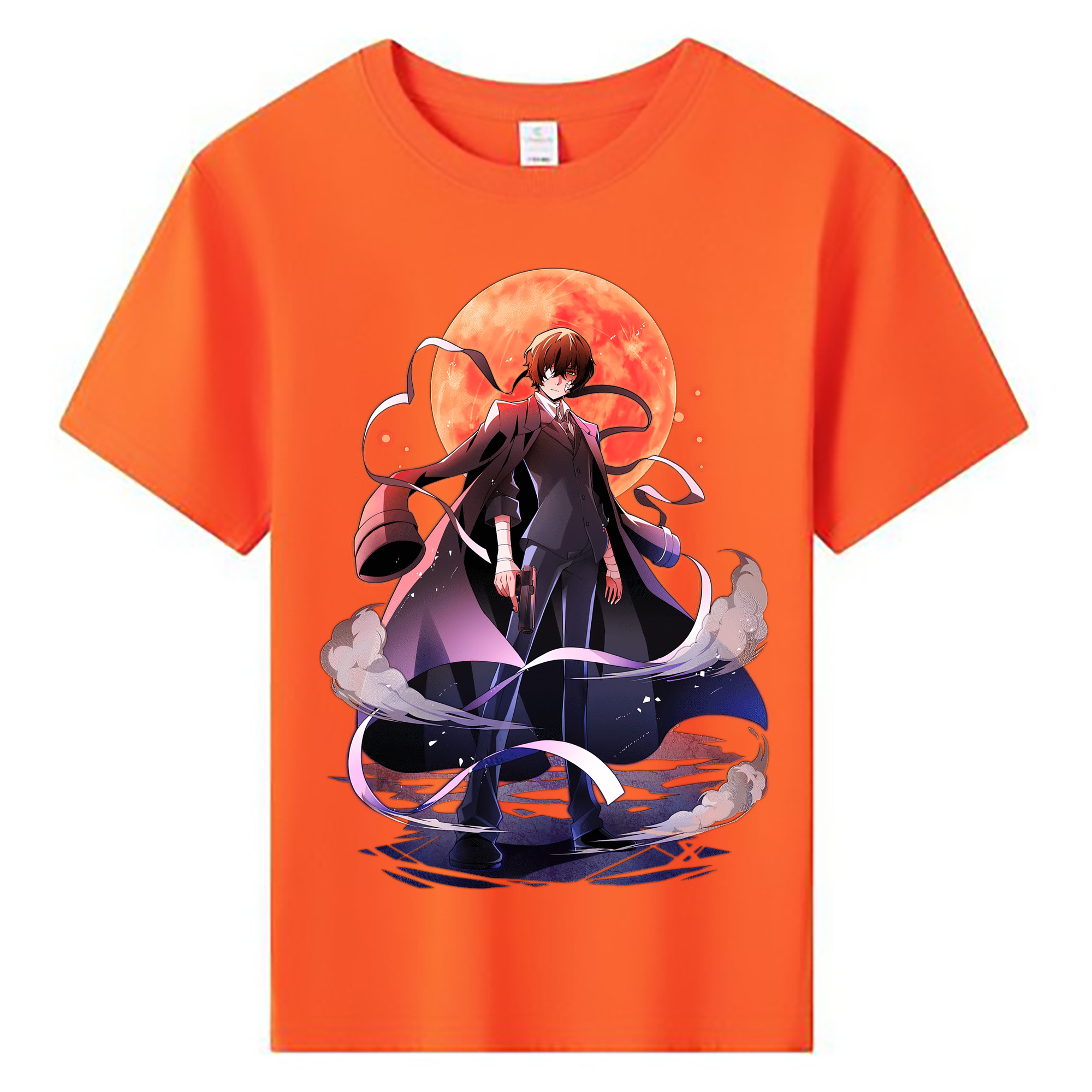 （画像用） 文豪ストレイドッグス Bungo Stray Dogs 綿100％キッズTシャツ（フロントプリント）