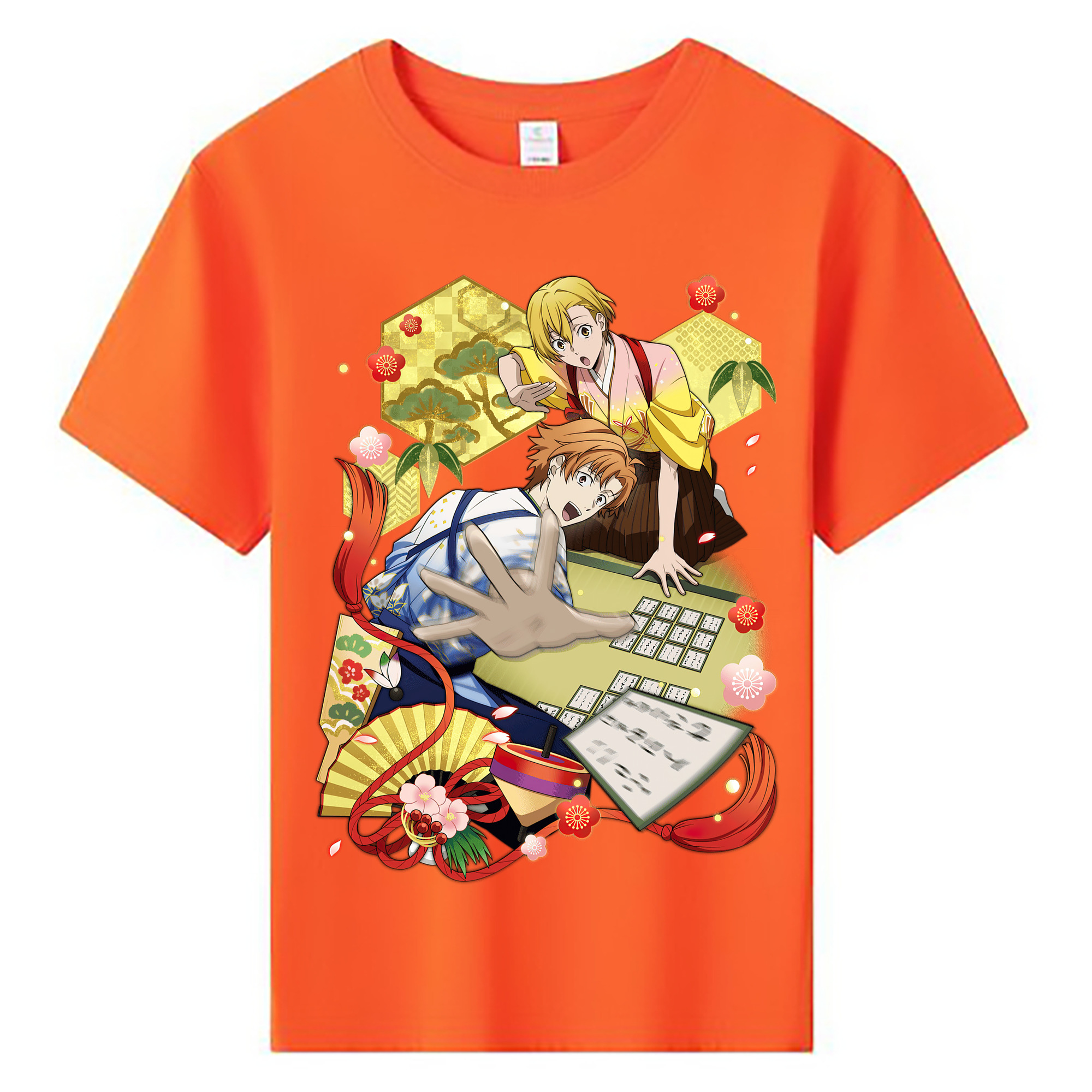 （画像用） 文豪ストレイドッグス Bungo Stray Dogs 綿100％キッズTシャツ（フロントプリント）