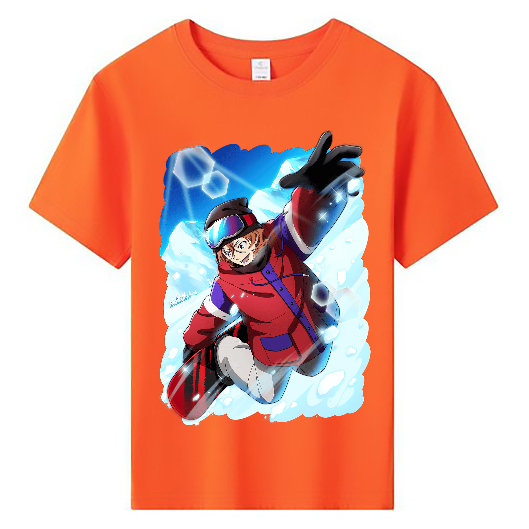 （画像用） 文豪ストレイドッグス Bungo Stray Dogs 綿100％キッズTシャツ（フロントプリント）