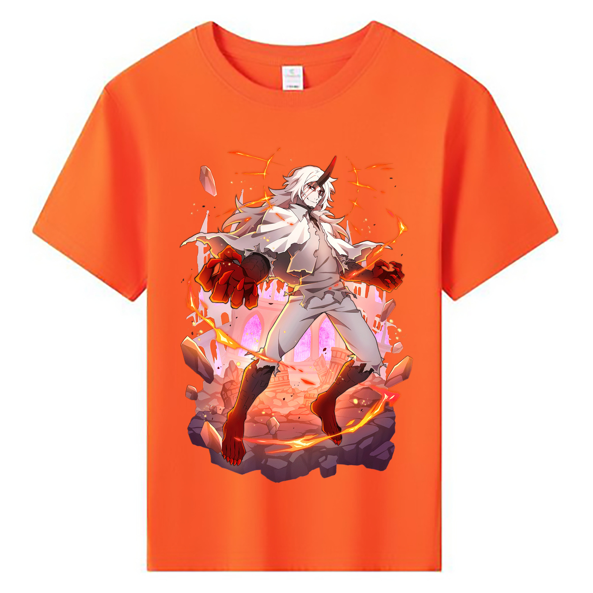 （画像用） 文豪ストレイドッグス Bungo Stray Dogs 綿100％キッズTシャツ（フロントプリント）