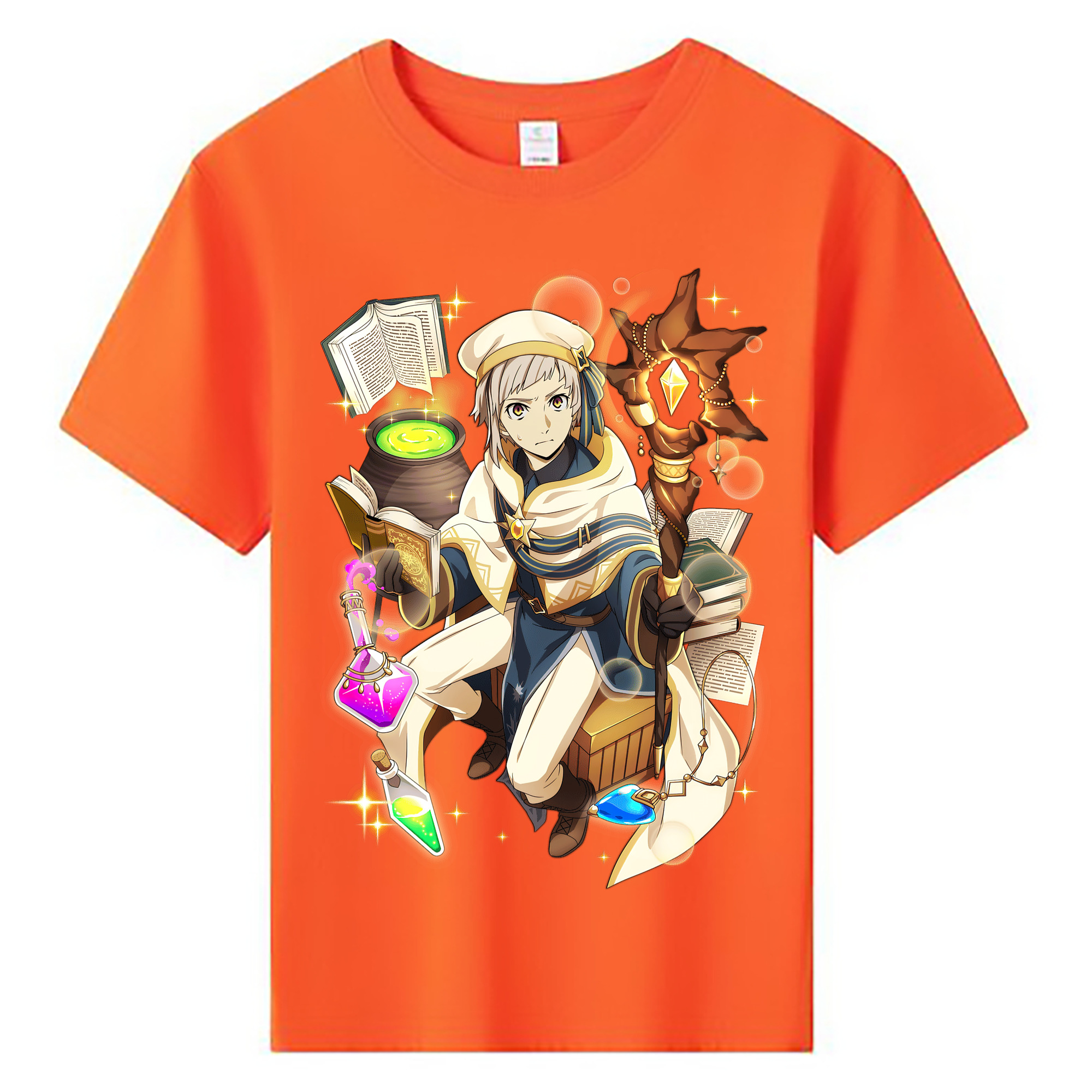 （画像用） 文豪ストレイドッグス Bungo Stray Dogs 綿100％キッズTシャツ（フロントプリント）