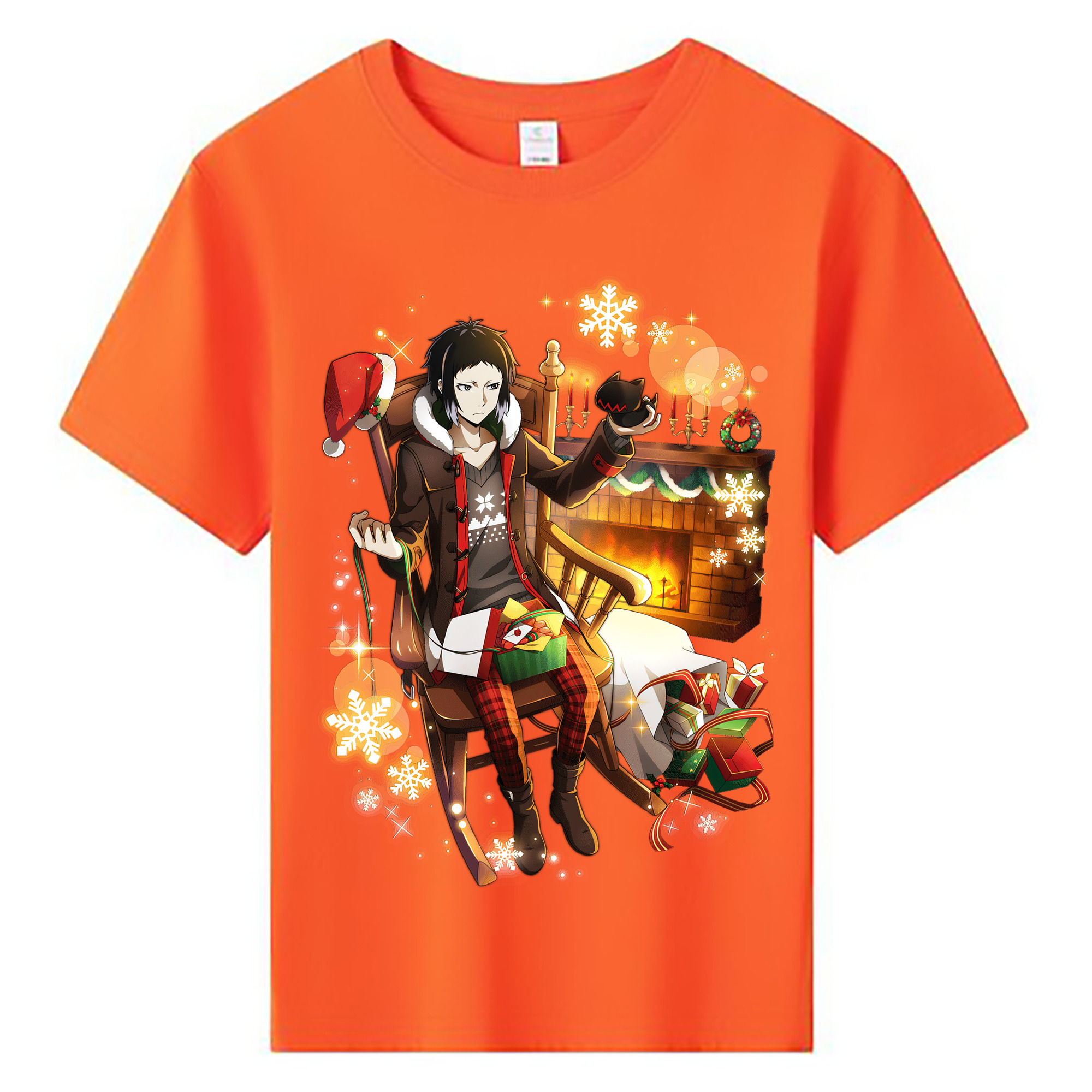 （画像用） 文豪ストレイドッグス Bungo Stray Dogs 綿100％キッズTシャツ（フロントプリント）