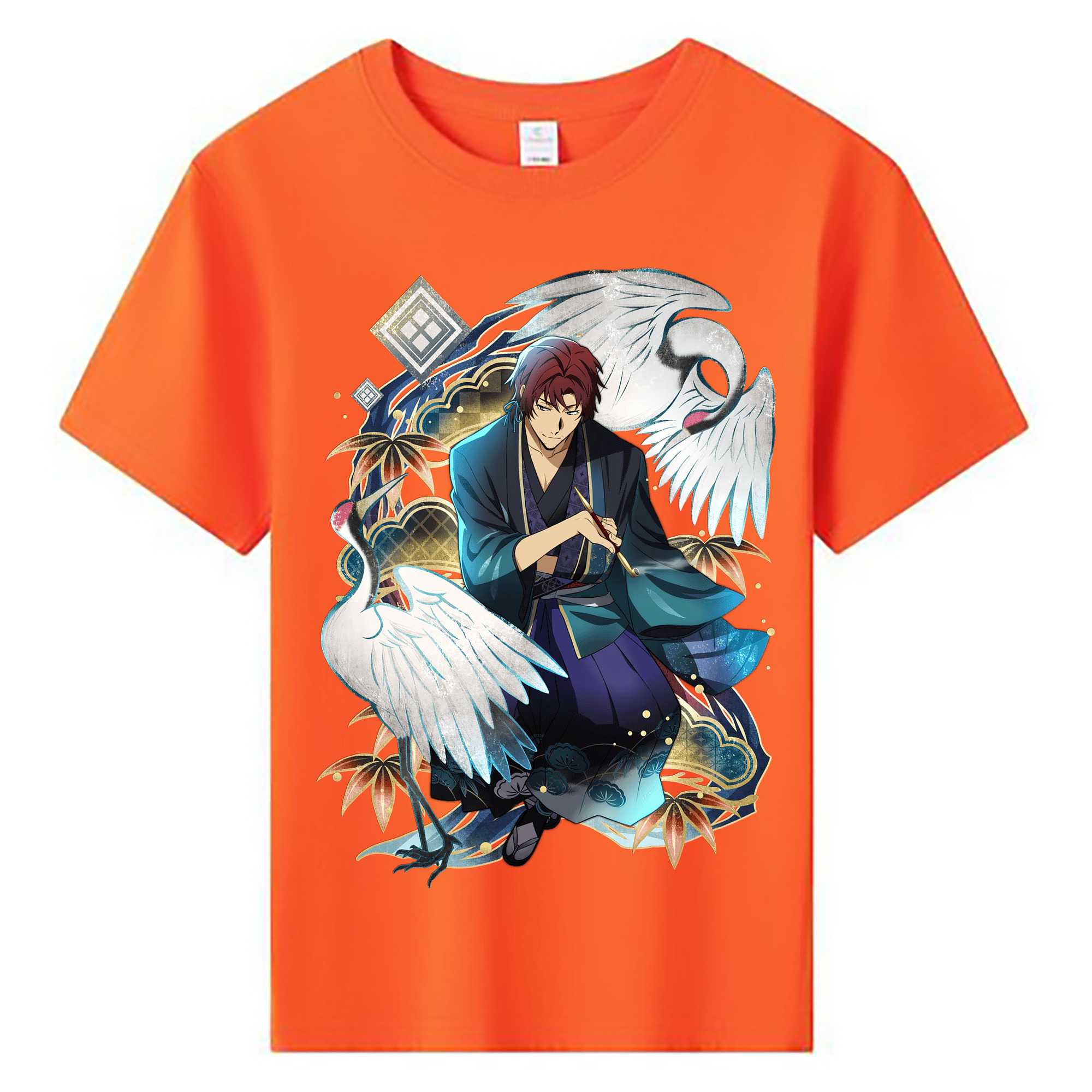 （画像用） 文豪ストレイドッグス Bungo Stray Dogs 綿100％キッズTシャツ（フロントプリント）