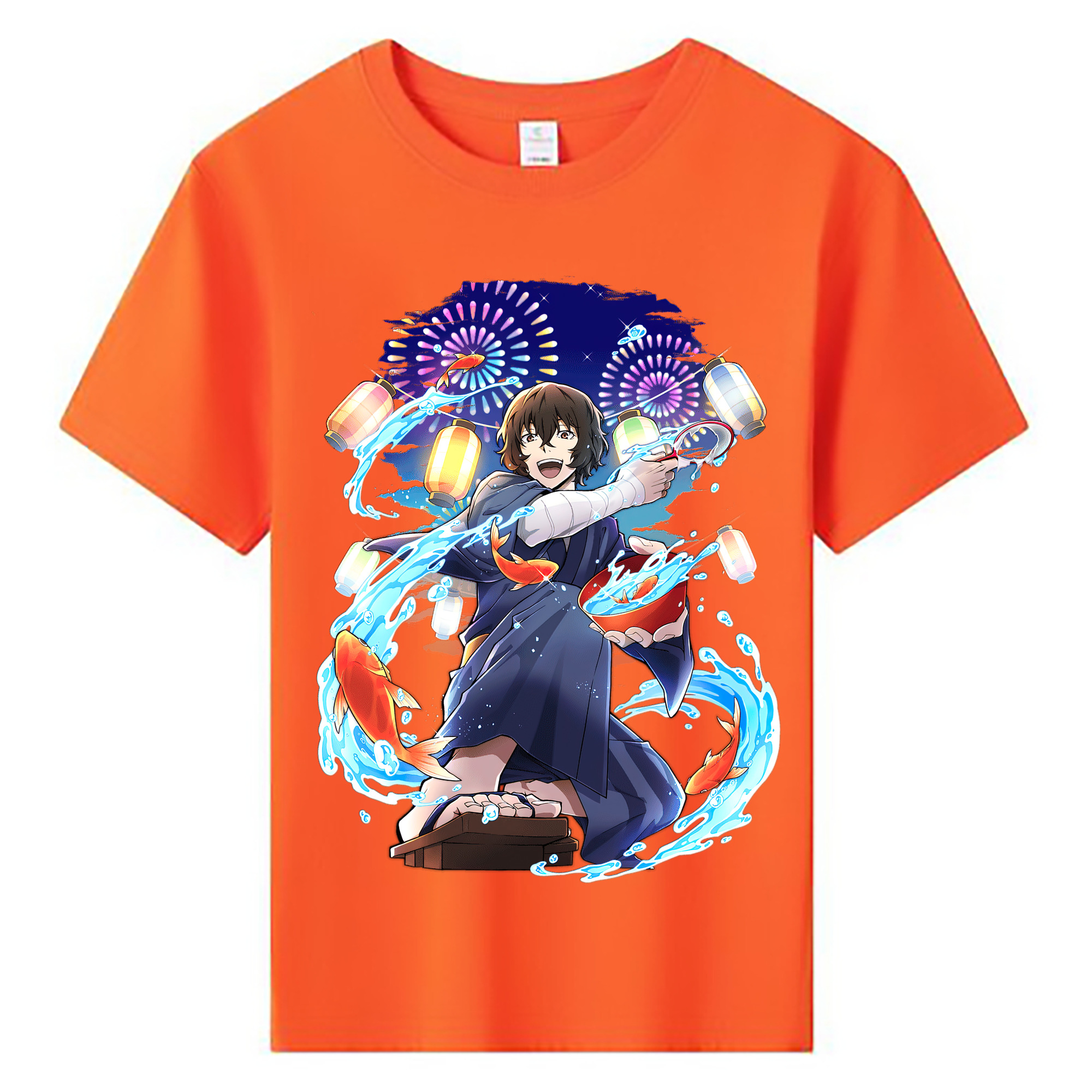 （画像用） 文豪ストレイドッグス Bungo Stray Dogs 綿100％キッズTシャツ（フロントプリント）