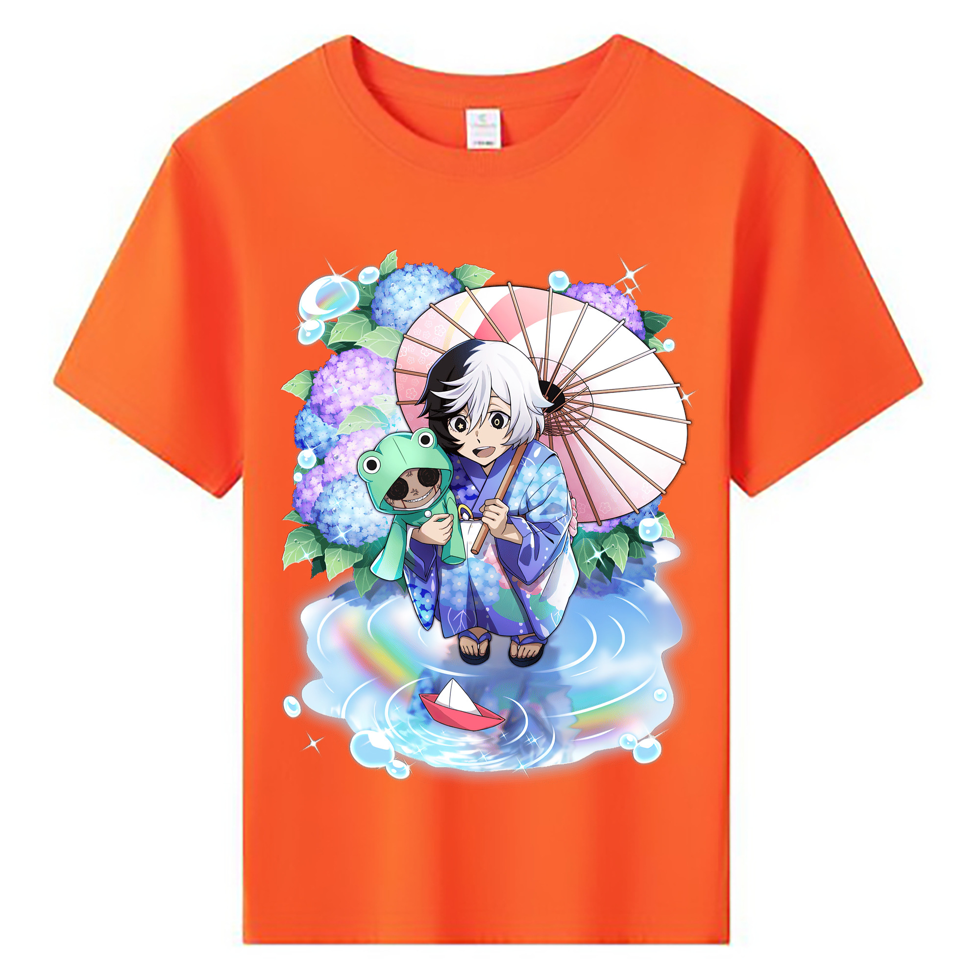 （画像用） 文豪ストレイドッグス Bungo Stray Dogs 綿100％キッズTシャツ（フロントプリント）