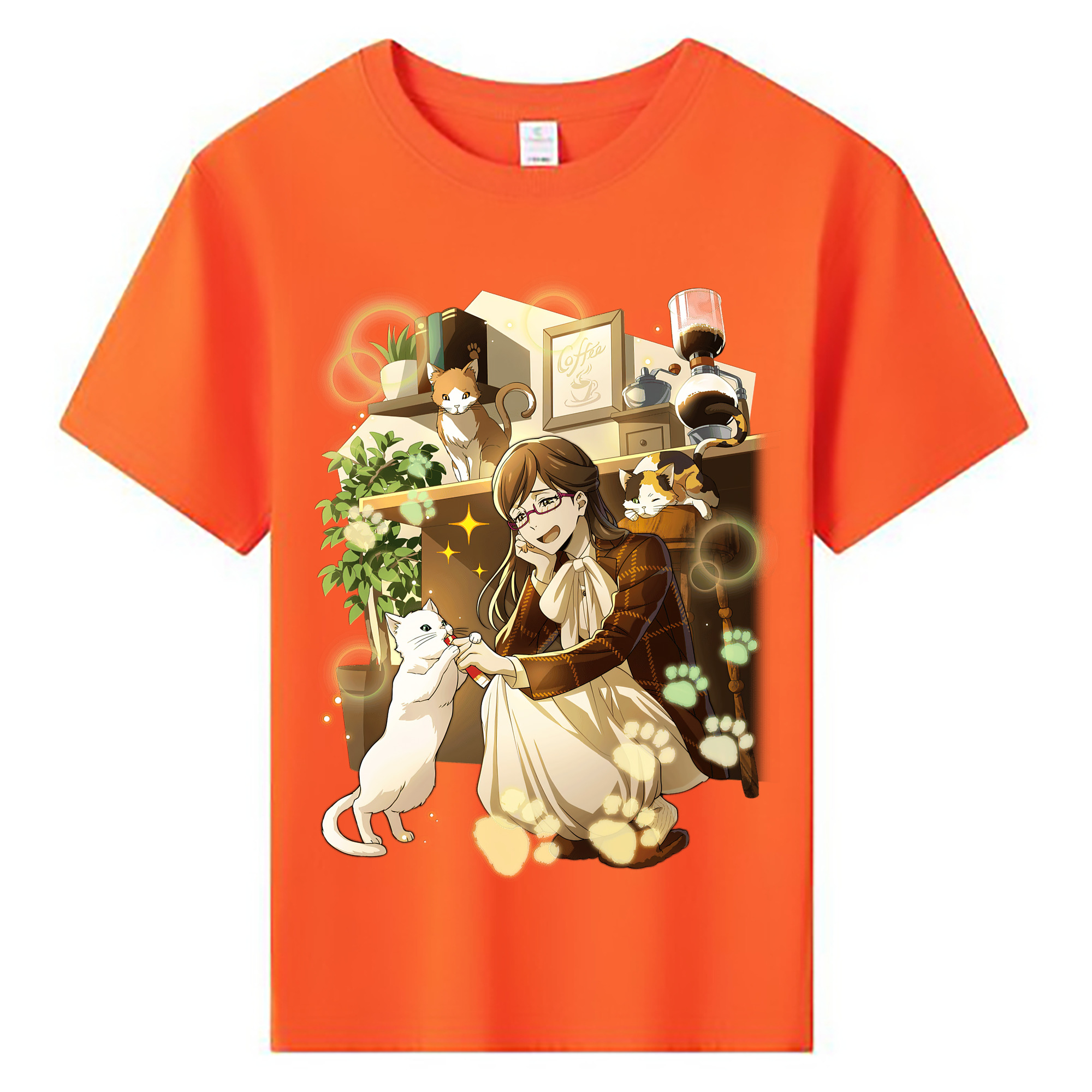 （画像用） 文豪ストレイドッグス Bungo Stray Dogs 綿100％キッズTシャツ（フロントプリント）