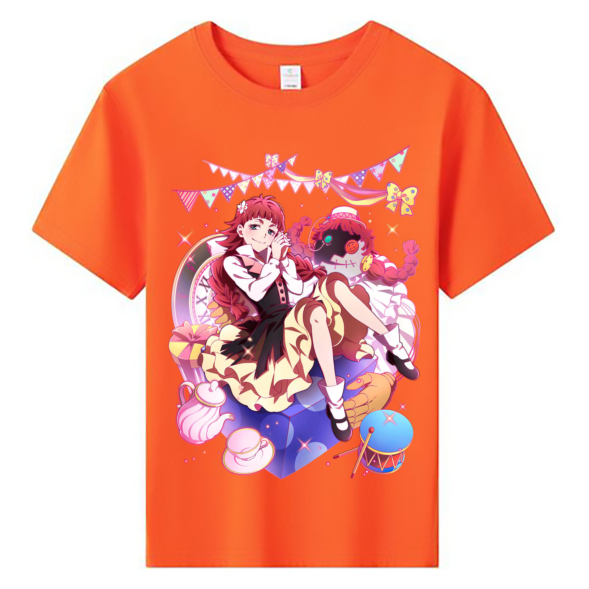 （画像用） 文豪ストレイドッグス Bungo Stray Dogs 綿100％キッズTシャツ（フロントプリント）