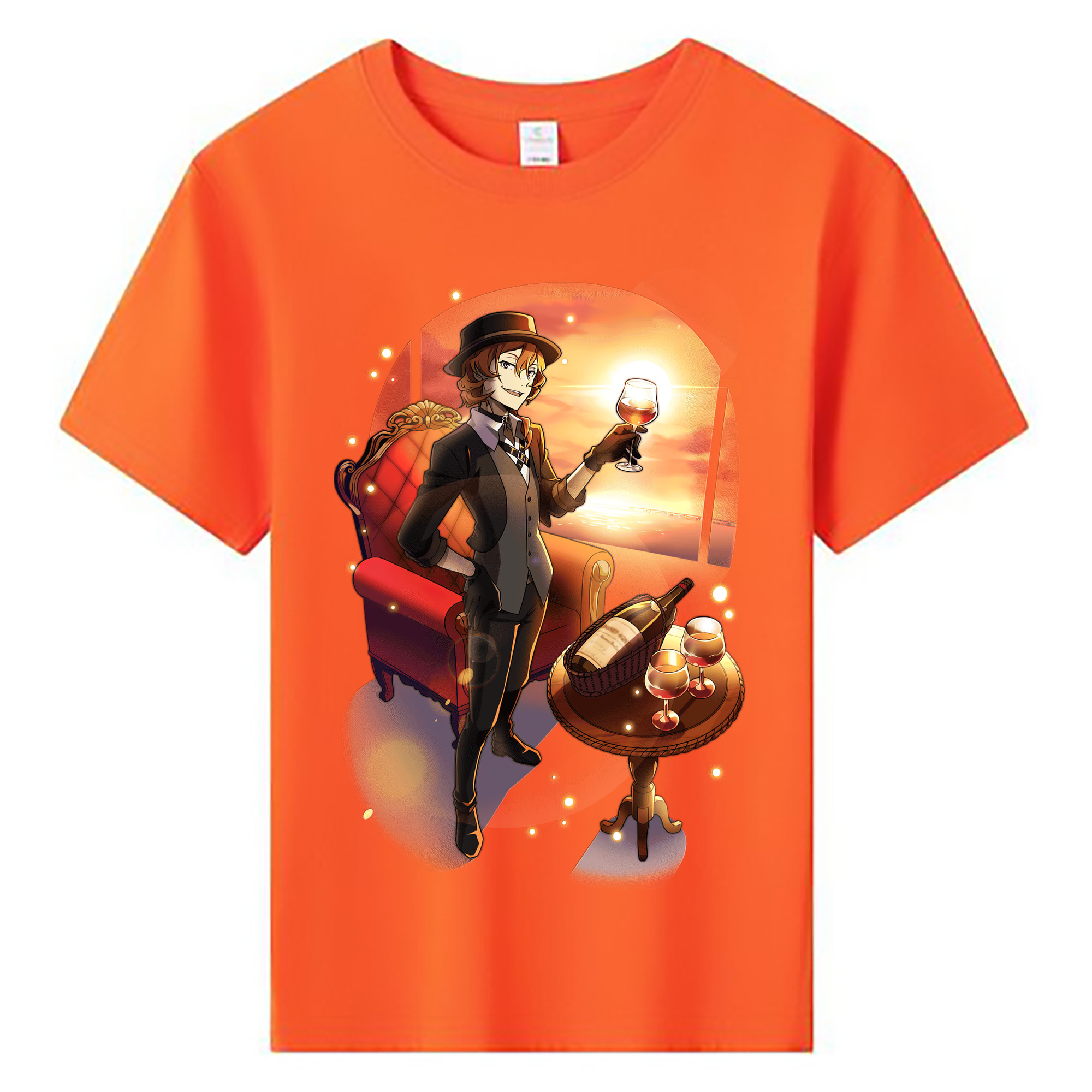 （画像用） 文豪ストレイドッグス Bungo Stray Dogs 綿100％キッズTシャツ（フロントプリント）