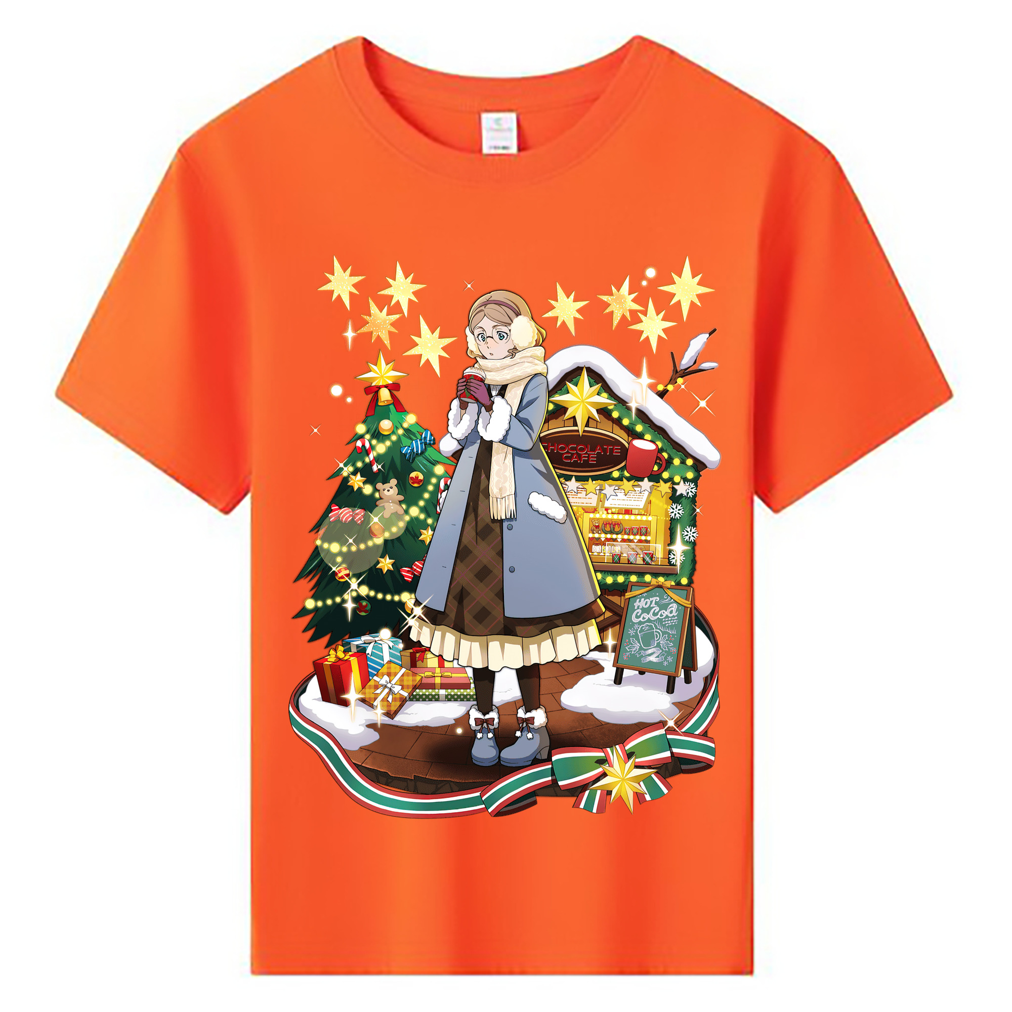 （画像用） 文豪ストレイドッグス Bungo Stray Dogs 綿100％キッズTシャツ（フロントプリント）