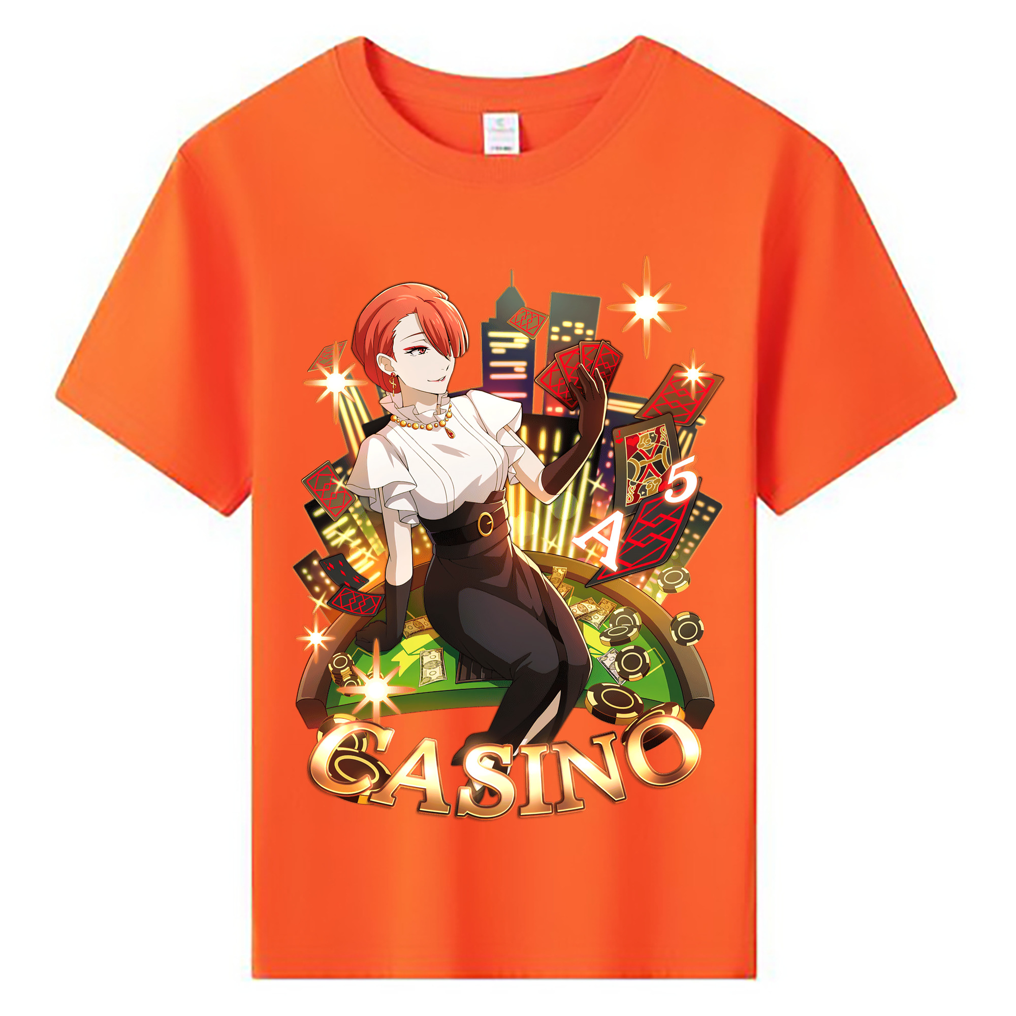 （画像用） 文豪ストレイドッグス Bungo Stray Dogs 綿100％キッズTシャツ（フロントプリント）