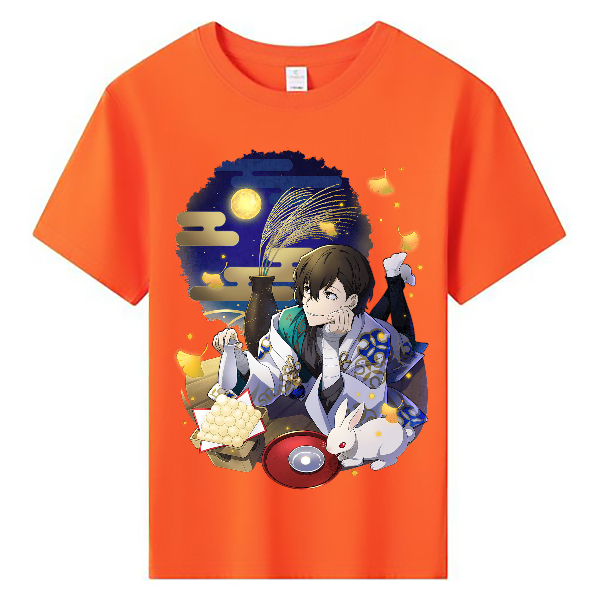 （画像用） 文豪ストレイドッグス Bungo Stray Dogs 綿100％キッズTシャツ（フロントプリント）