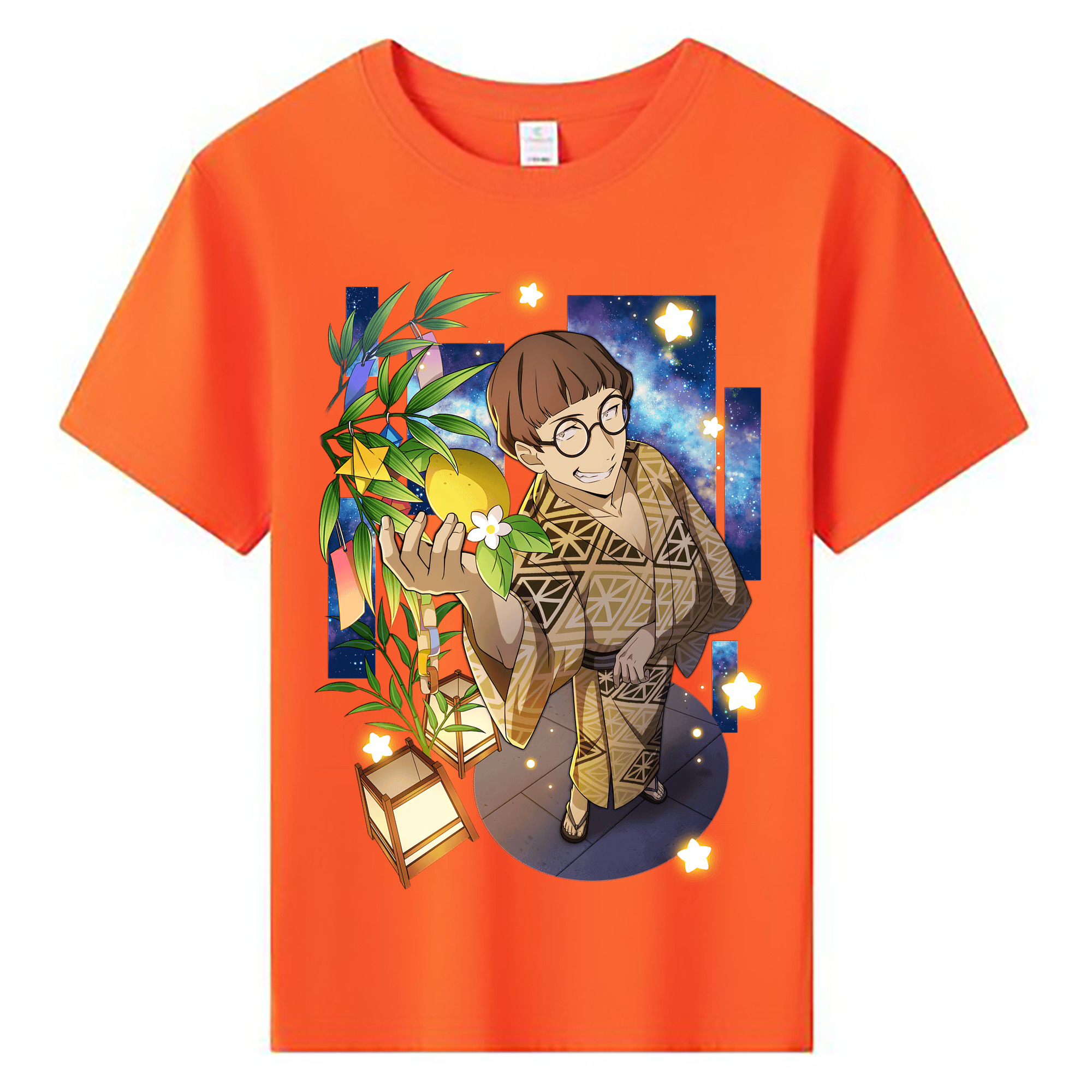 （画像用） 文豪ストレイドッグス Bungo Stray Dogs 綿100％キッズTシャツ（フロントプリント）