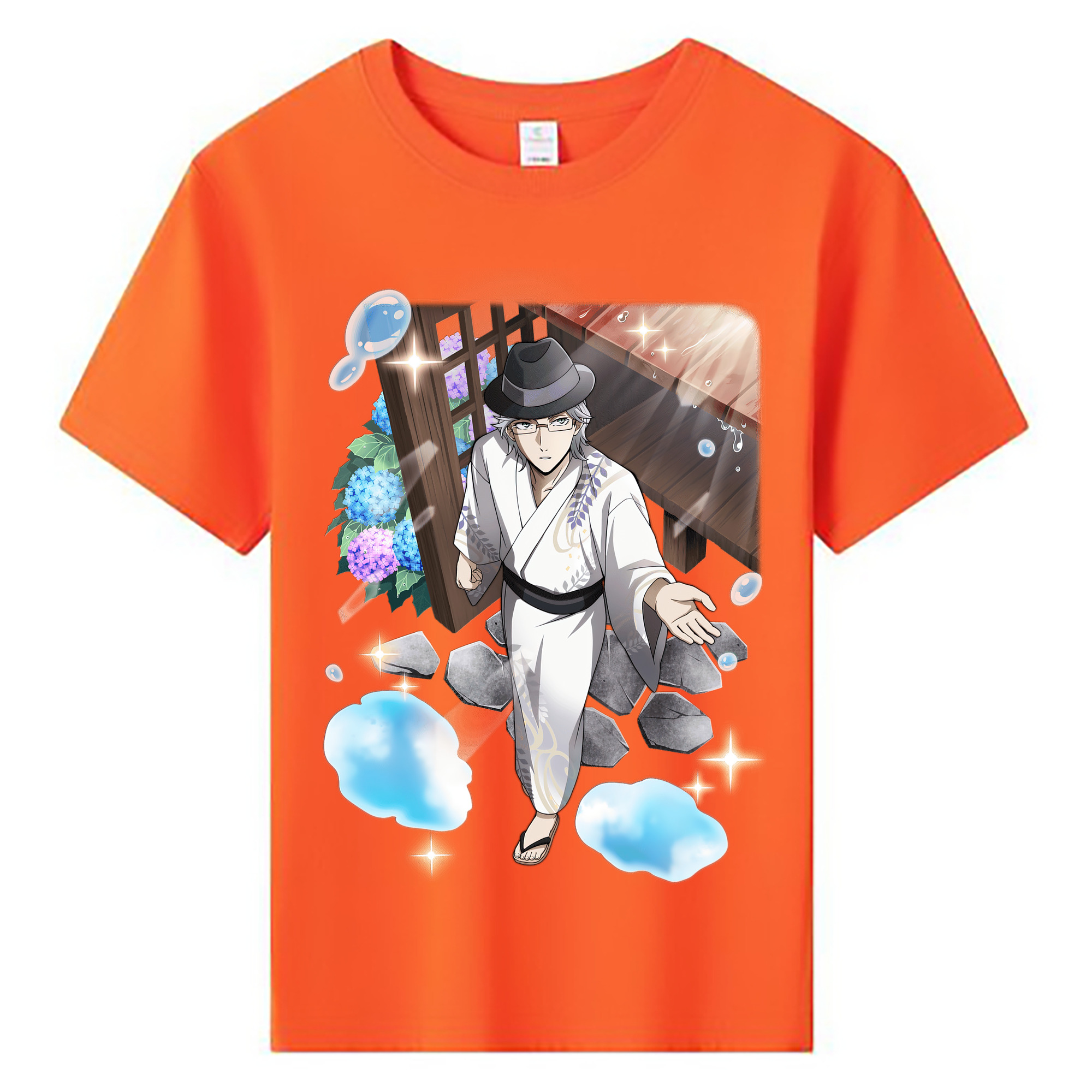（画像用） 文豪ストレイドッグス Bungo Stray Dogs 綿100％キッズTシャツ（フロントプリント）