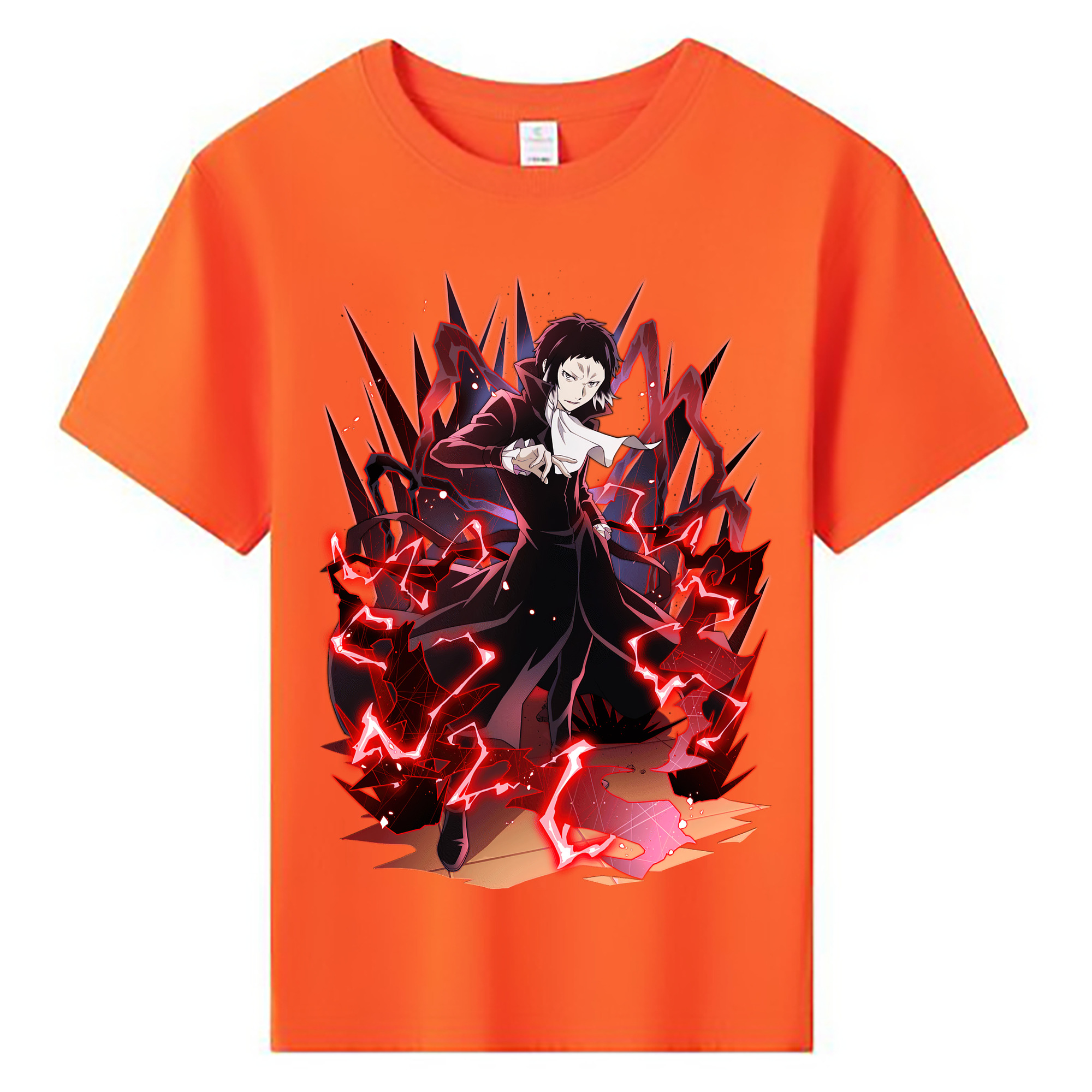 （画像用） 文豪ストレイドッグス Bungo Stray Dogs 綿100％キッズTシャツ（フロントプリント）