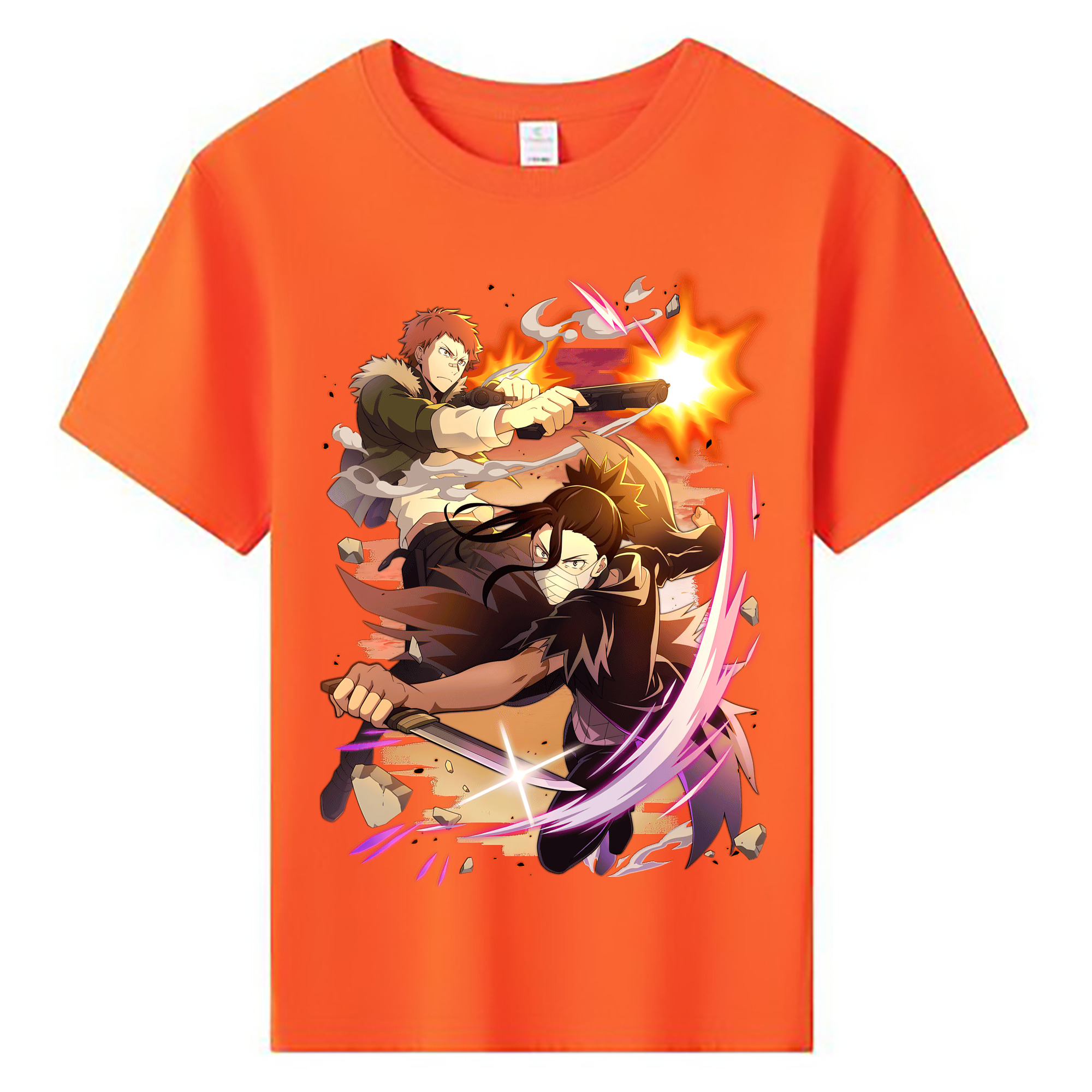 （画像用） 文豪ストレイドッグス Bungo Stray Dogs 綿100％キッズTシャツ（フロントプリント）