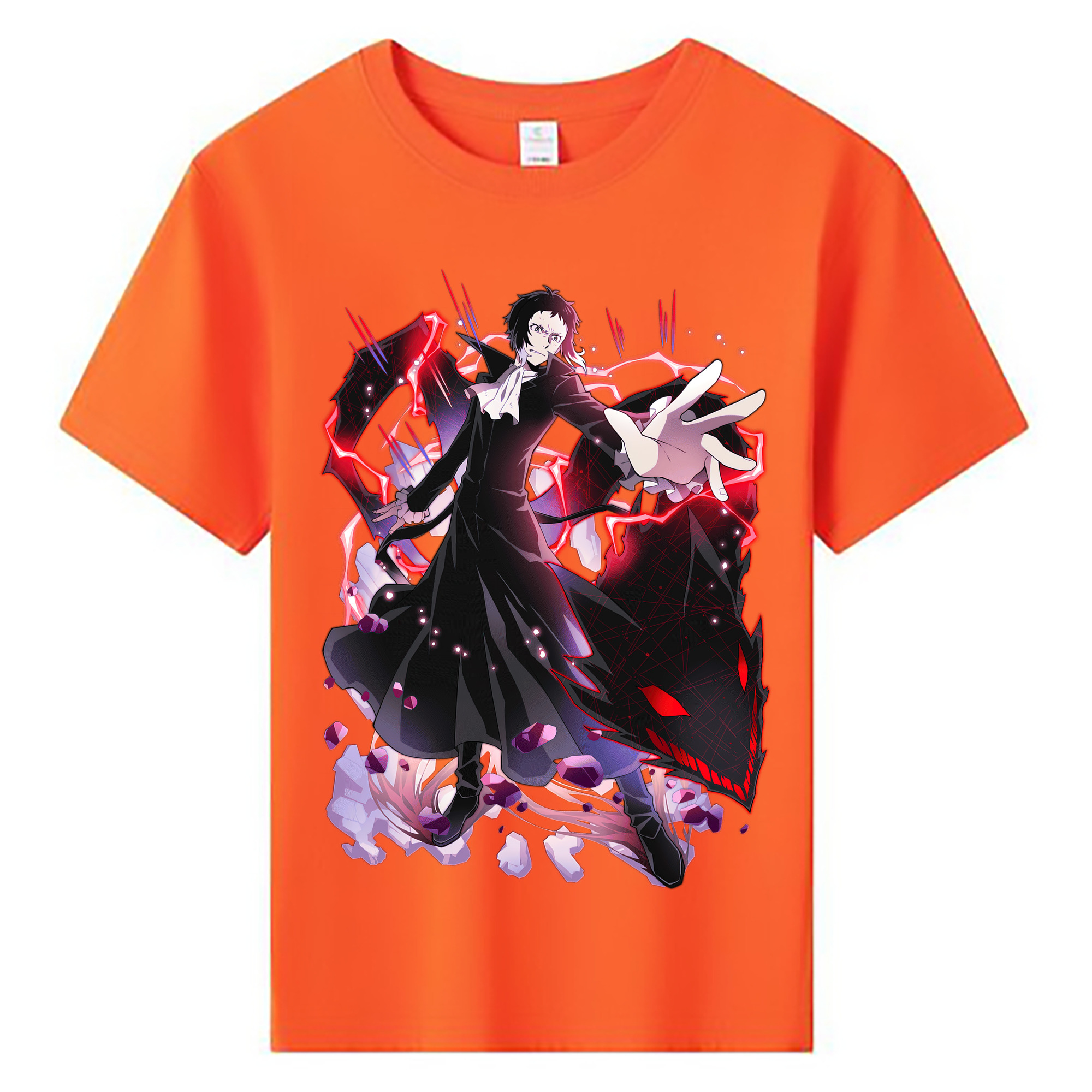 （画像用） 文豪ストレイドッグス Bungo Stray Dogs 綿100％キッズTシャツ（フロントプリント）
