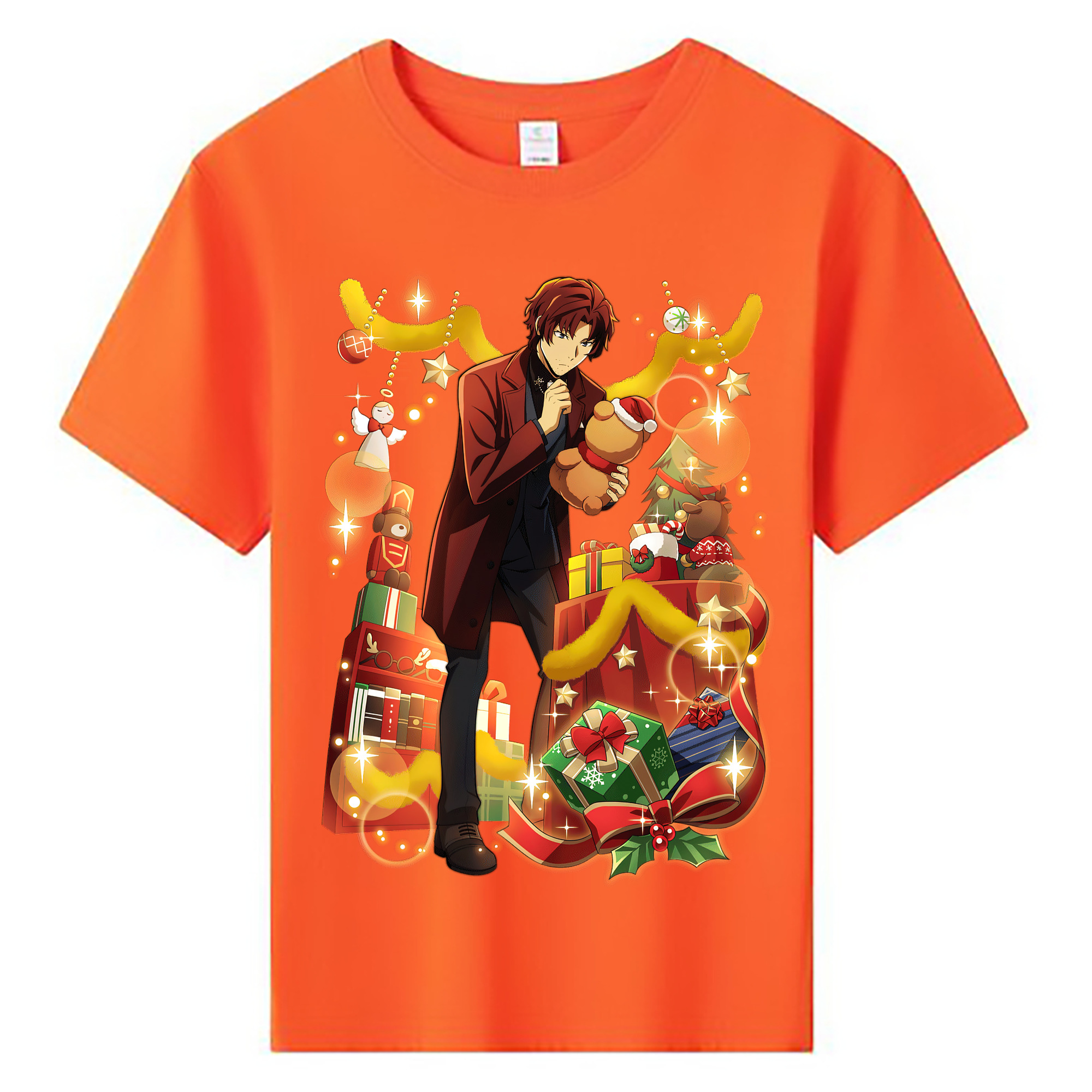 （画像用） 文豪ストレイドッグス Bungo Stray Dogs 綿100％キッズTシャツ（フロントプリント）