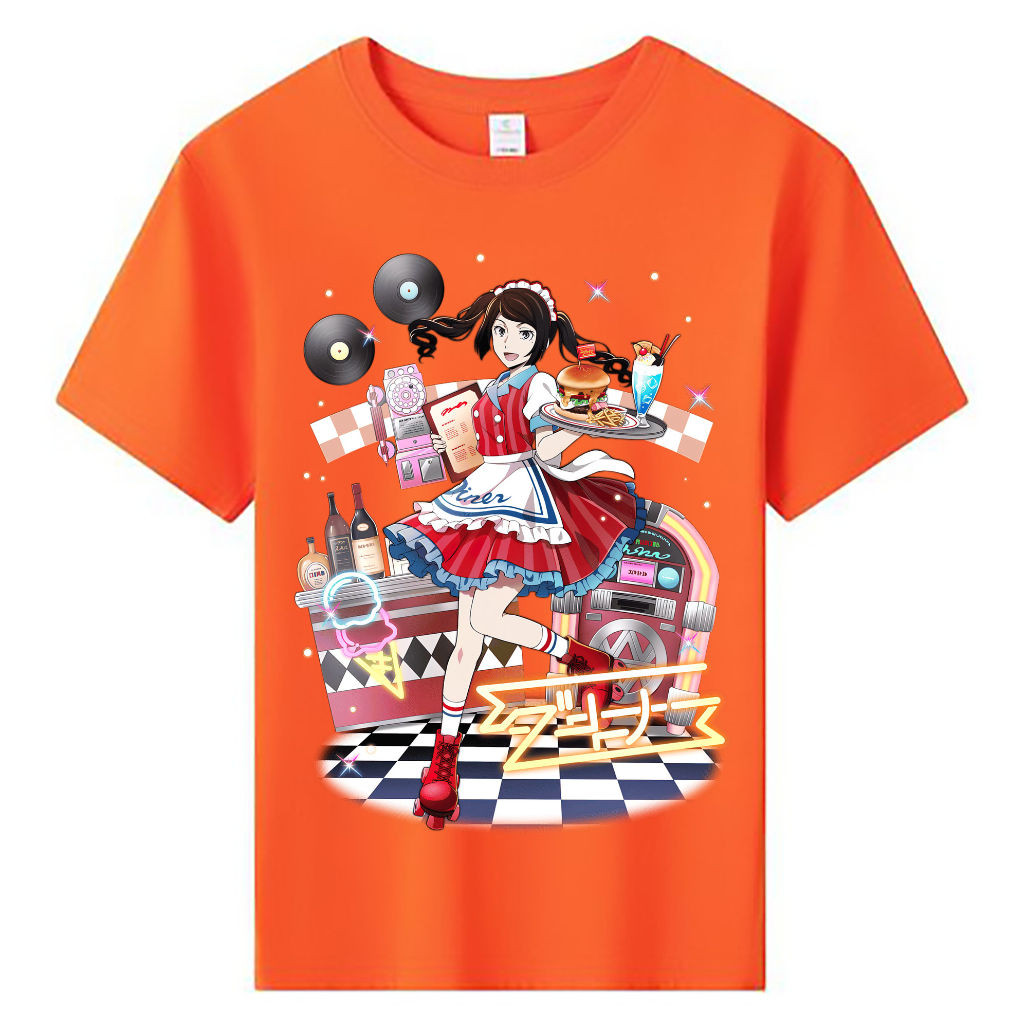（画像用） 文豪ストレイドッグス Bungo Stray Dogs 綿100％キッズTシャツ（フロントプリント）