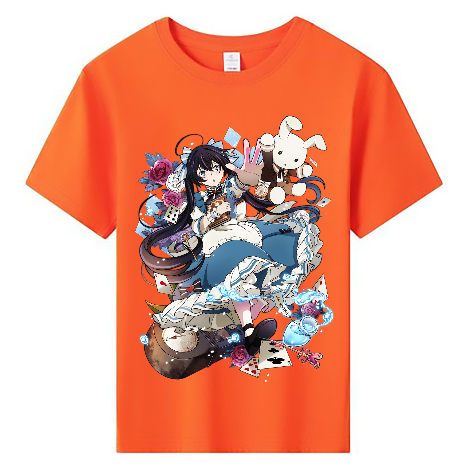 （画像用） 文豪ストレイドッグス Bungo Stray Dogs 綿100％キッズTシャツ（フロントプリント）