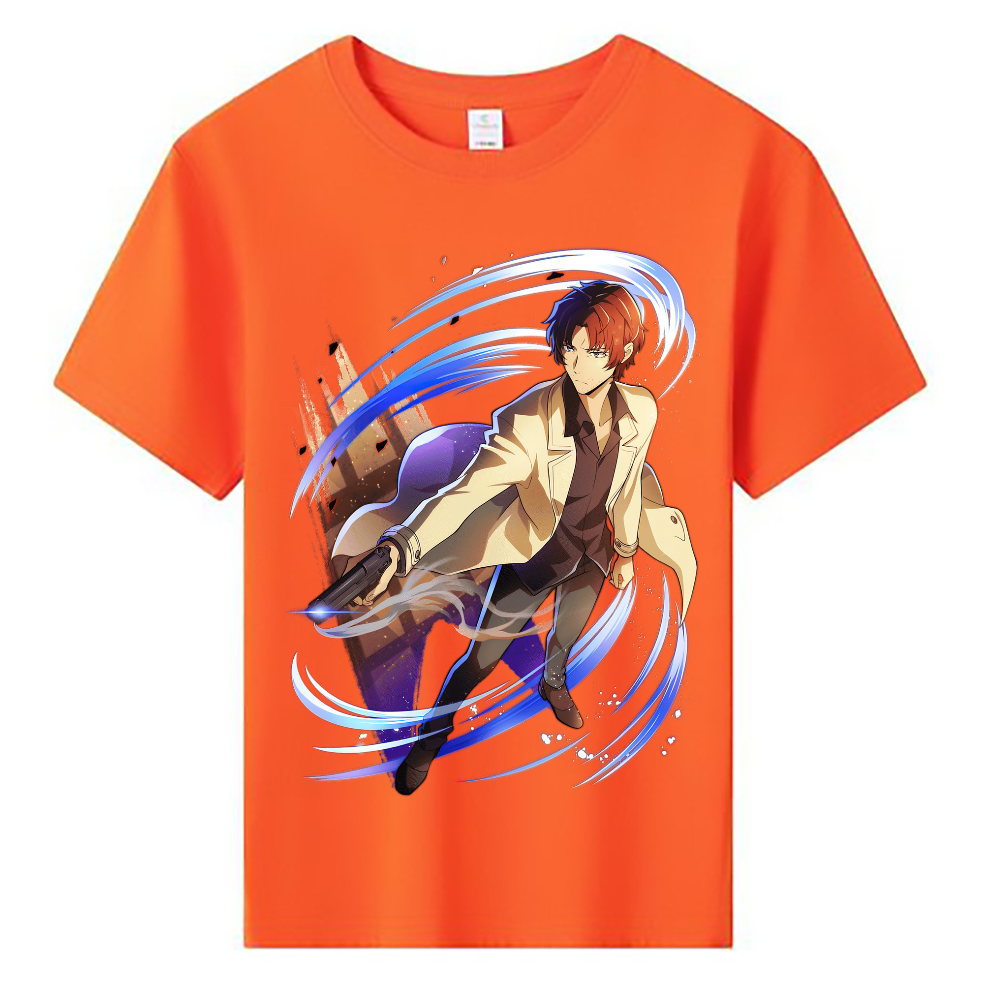 （画像用） 文豪ストレイドッグス Bungo Stray Dogs 綿100％キッズTシャツ（フロントプリント）